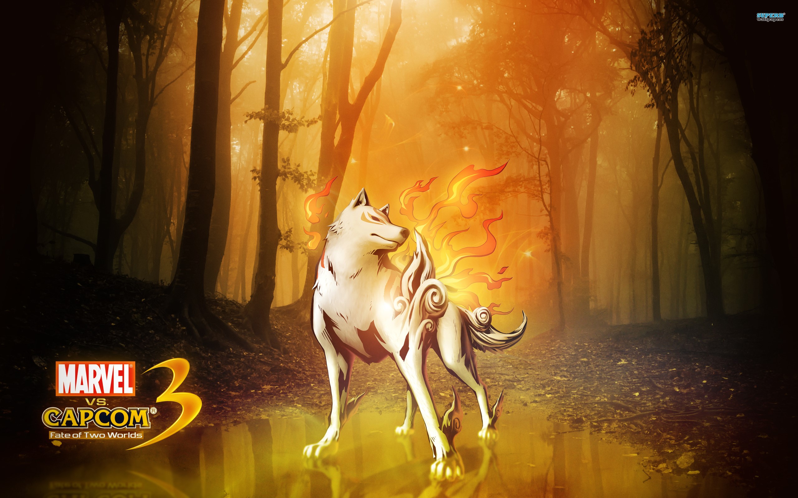 Amaterasu from Marvel vs Capcom 3 HD Wallpaper
