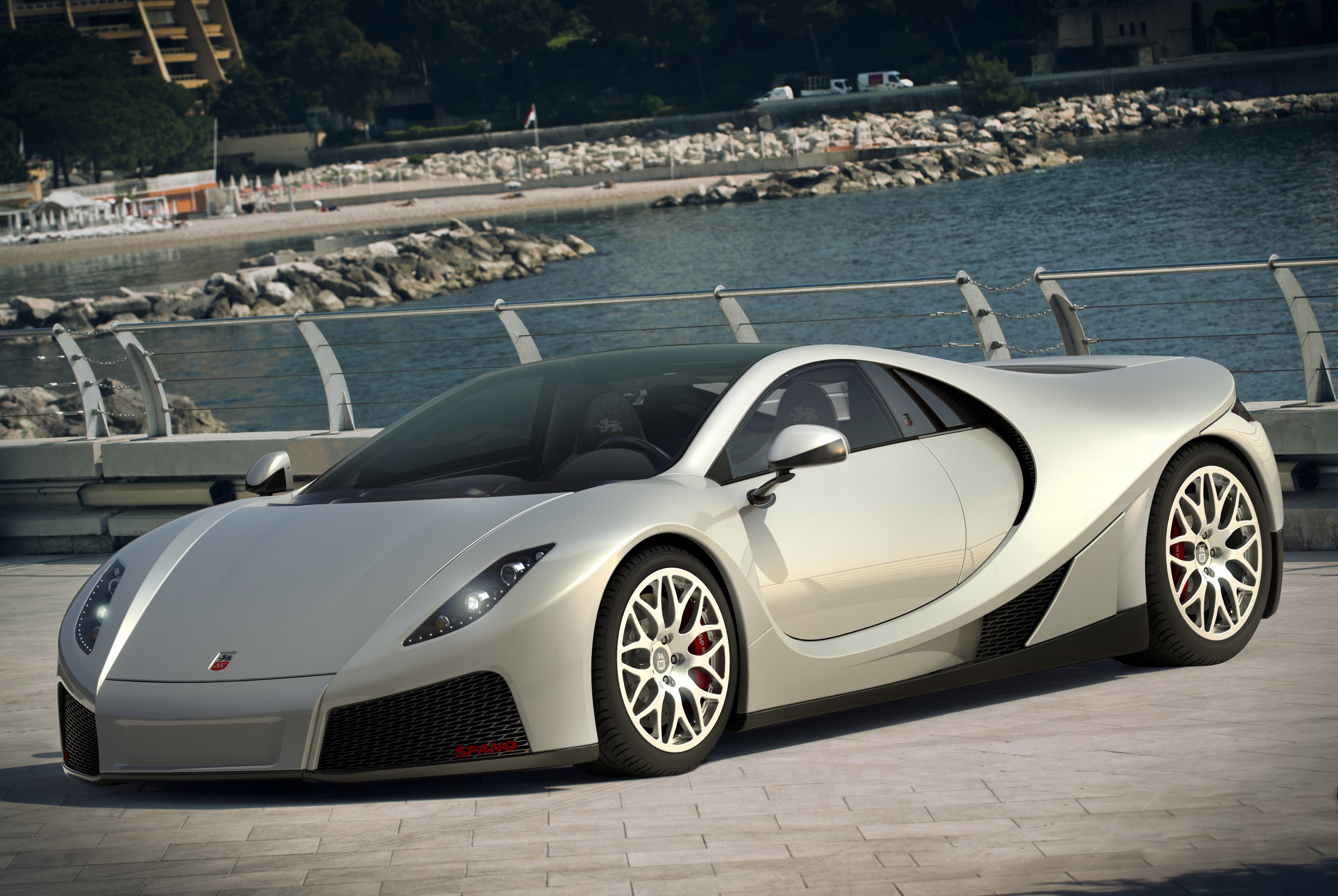 2012 GTA Spano luxury sports car HD Wallpaper