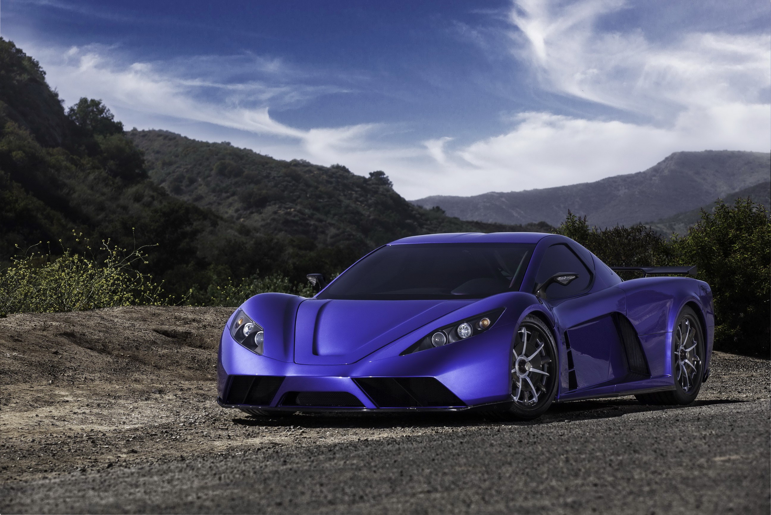 2012 Kepler Motion Violet Sports Car HD Wallpaper