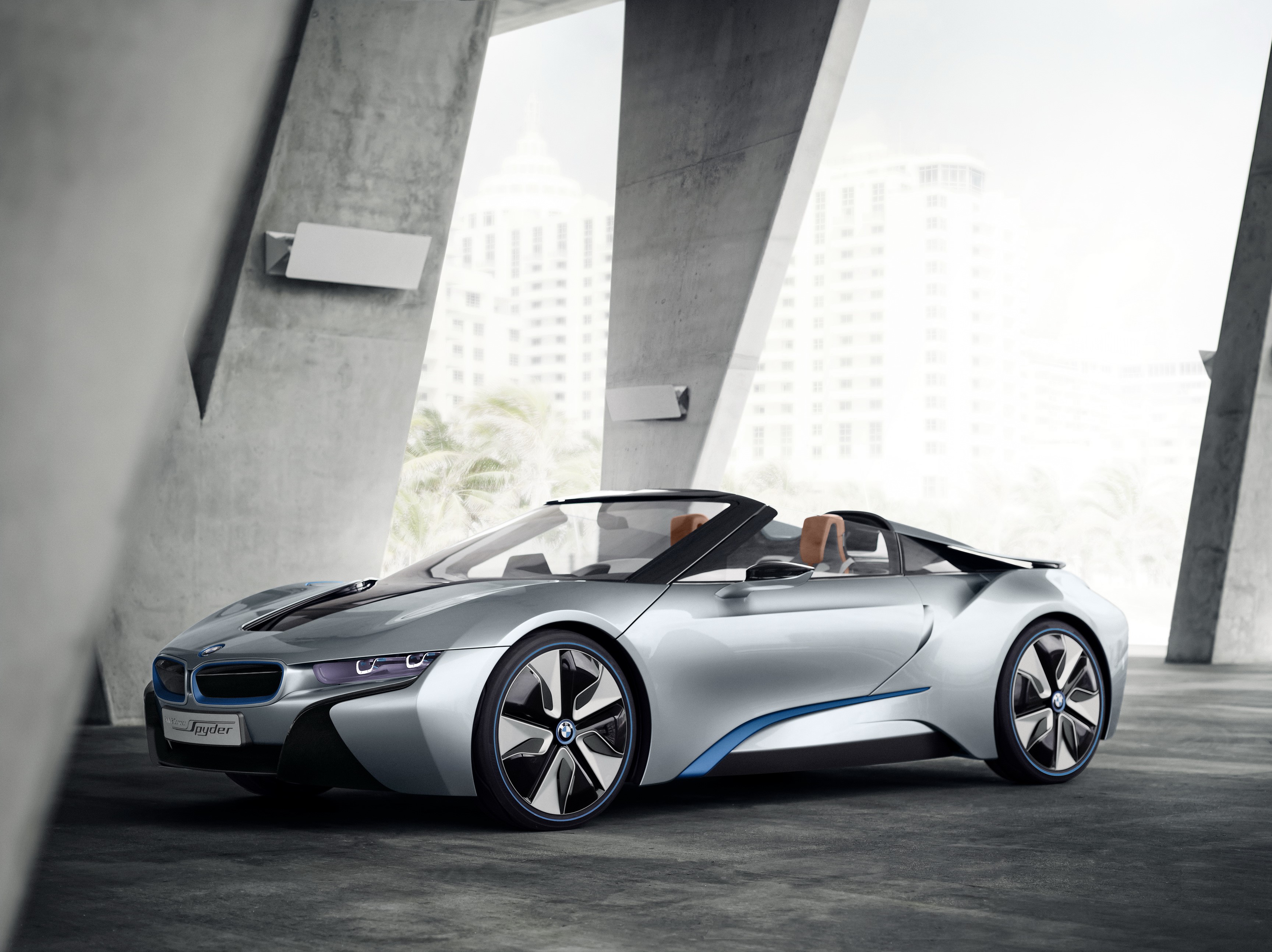 BMW i8 Spyder Concept Cabriolet HD Wallpaper