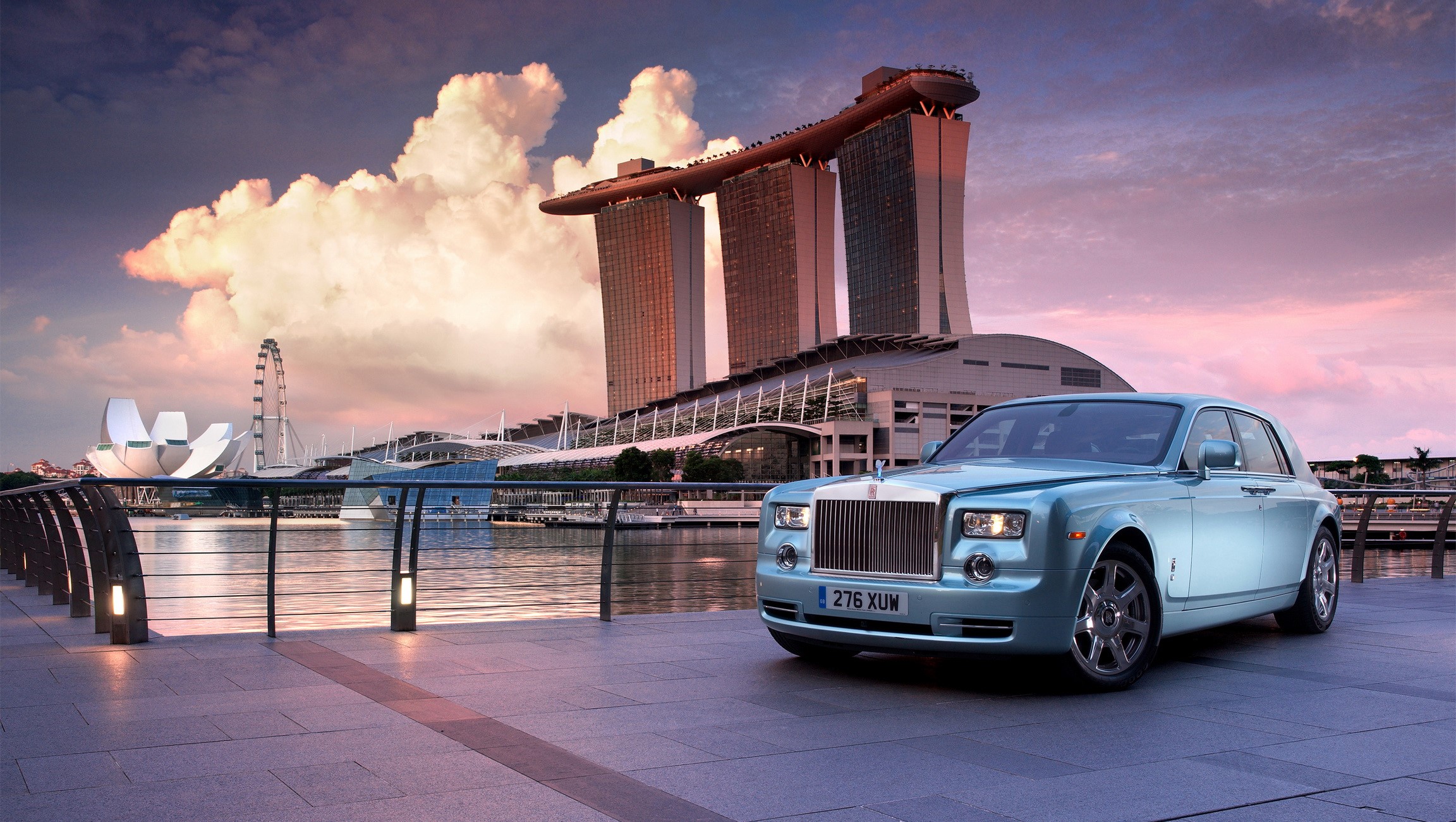 Rolls-Royce 102EX Phantom Experimental Electric in Singapore HD Wallpaper