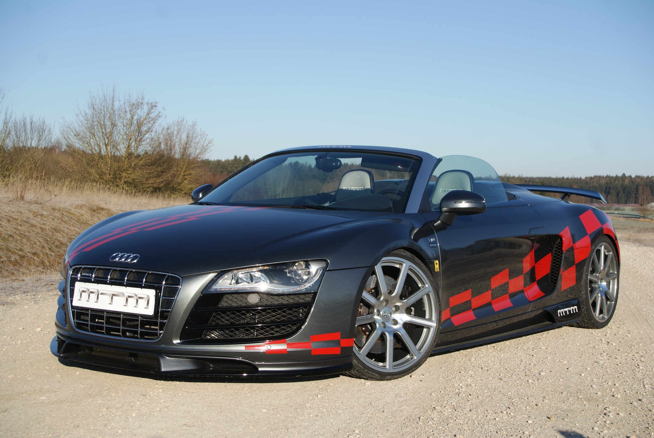 2012 MTM R8 V10 Quattro Spyder Cabriolet HD Wallpaper