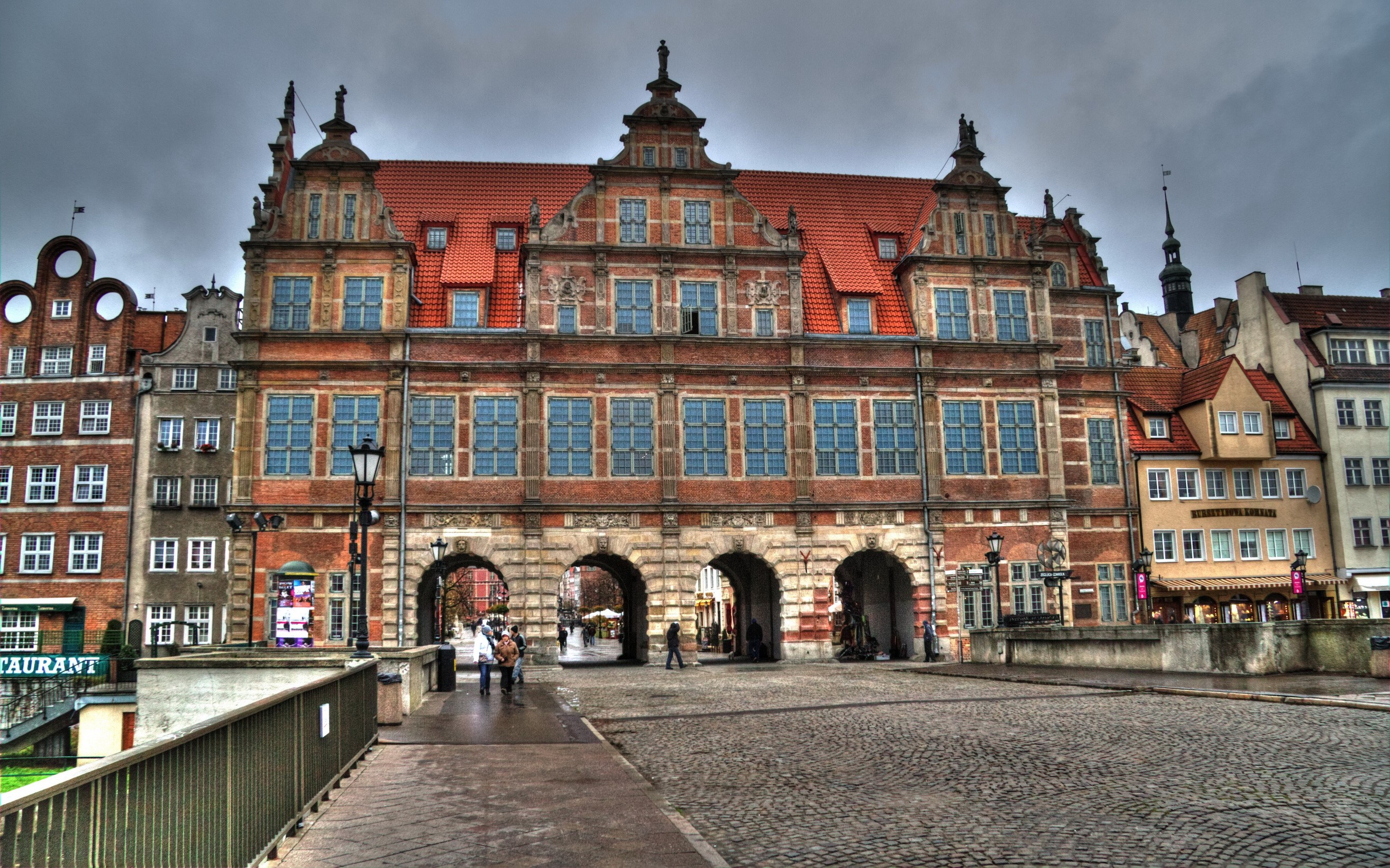 The Great Armory in Gdańsk, Poland HD Wallpaper