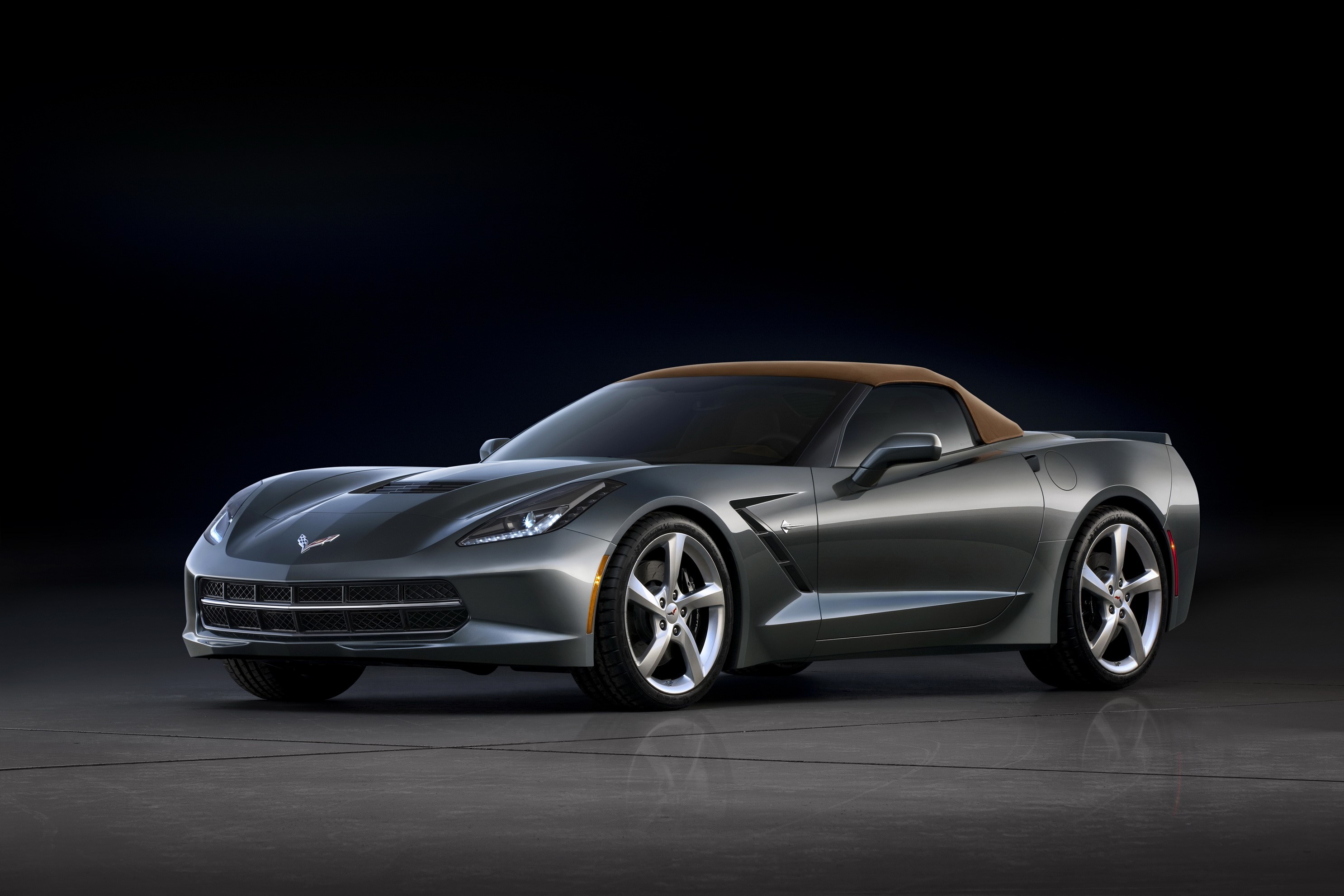 2014 Chevrolet Corvette C7 Stingray Convertible HD Wallpaper