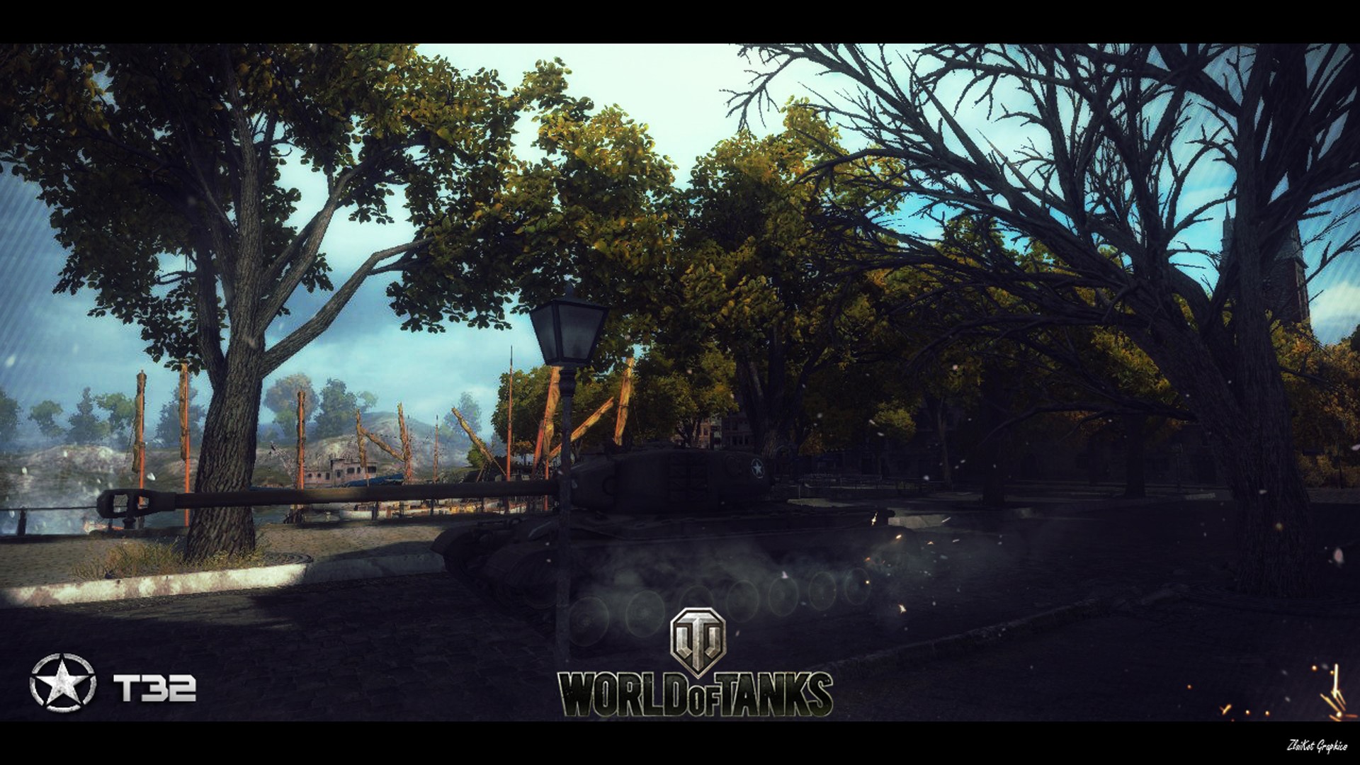T32 tank from World of Tanks HD Wallpaper