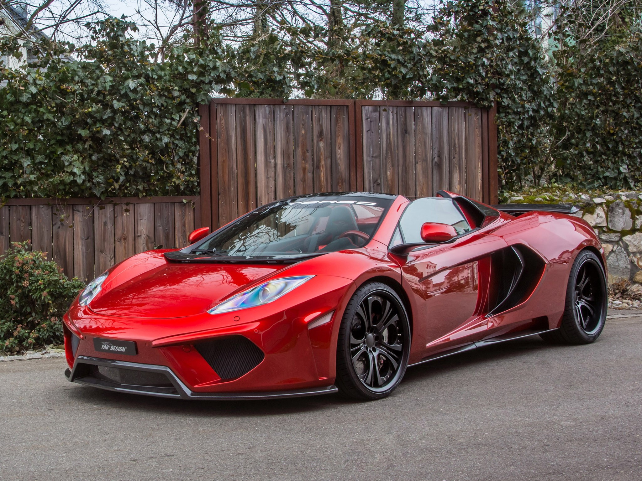 FAB Design McLaren 12C Spider Terso Cabriolet HD Wallpaper