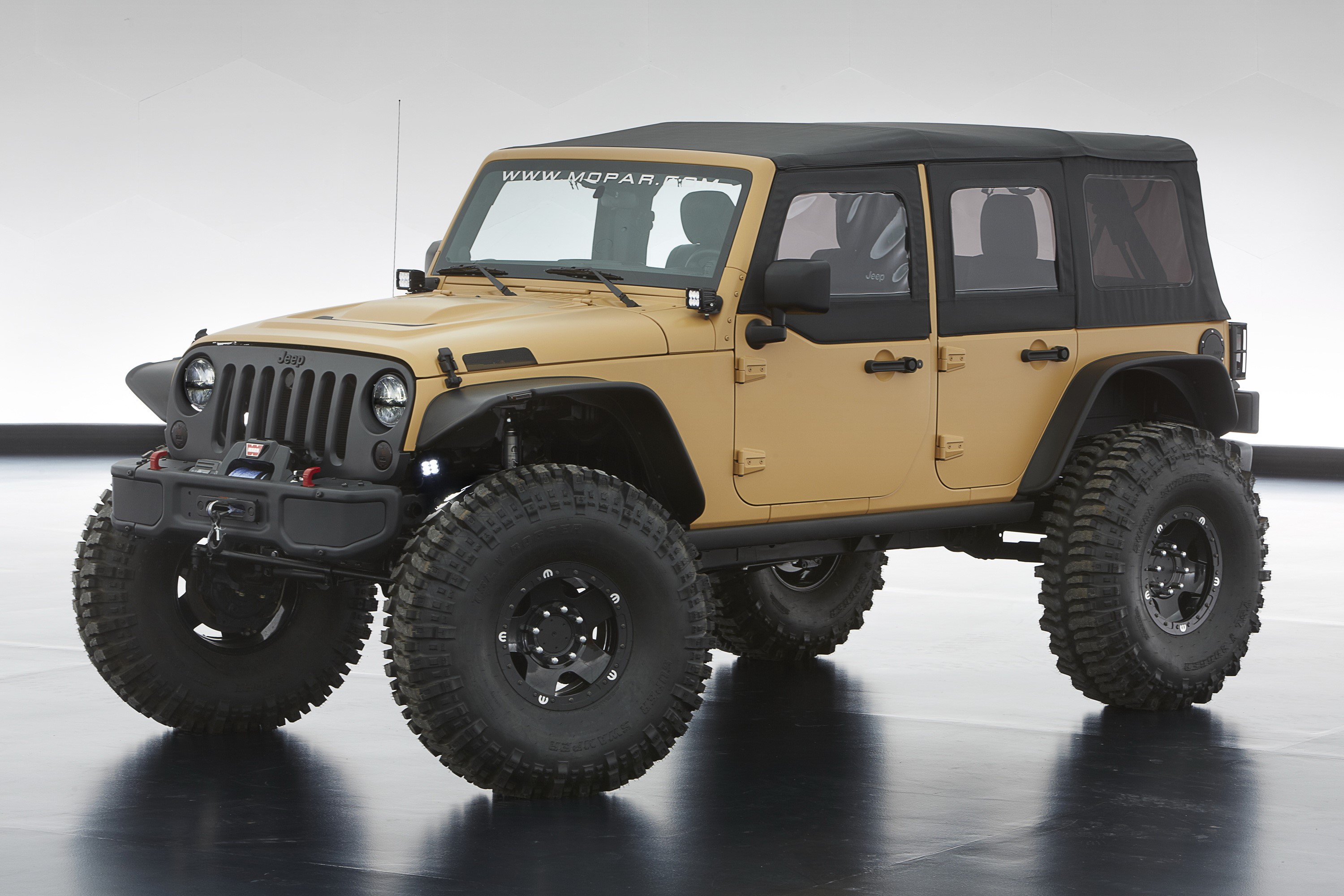 2013 Jeep Wrangler Sand Trooper II HD Wallpaper
