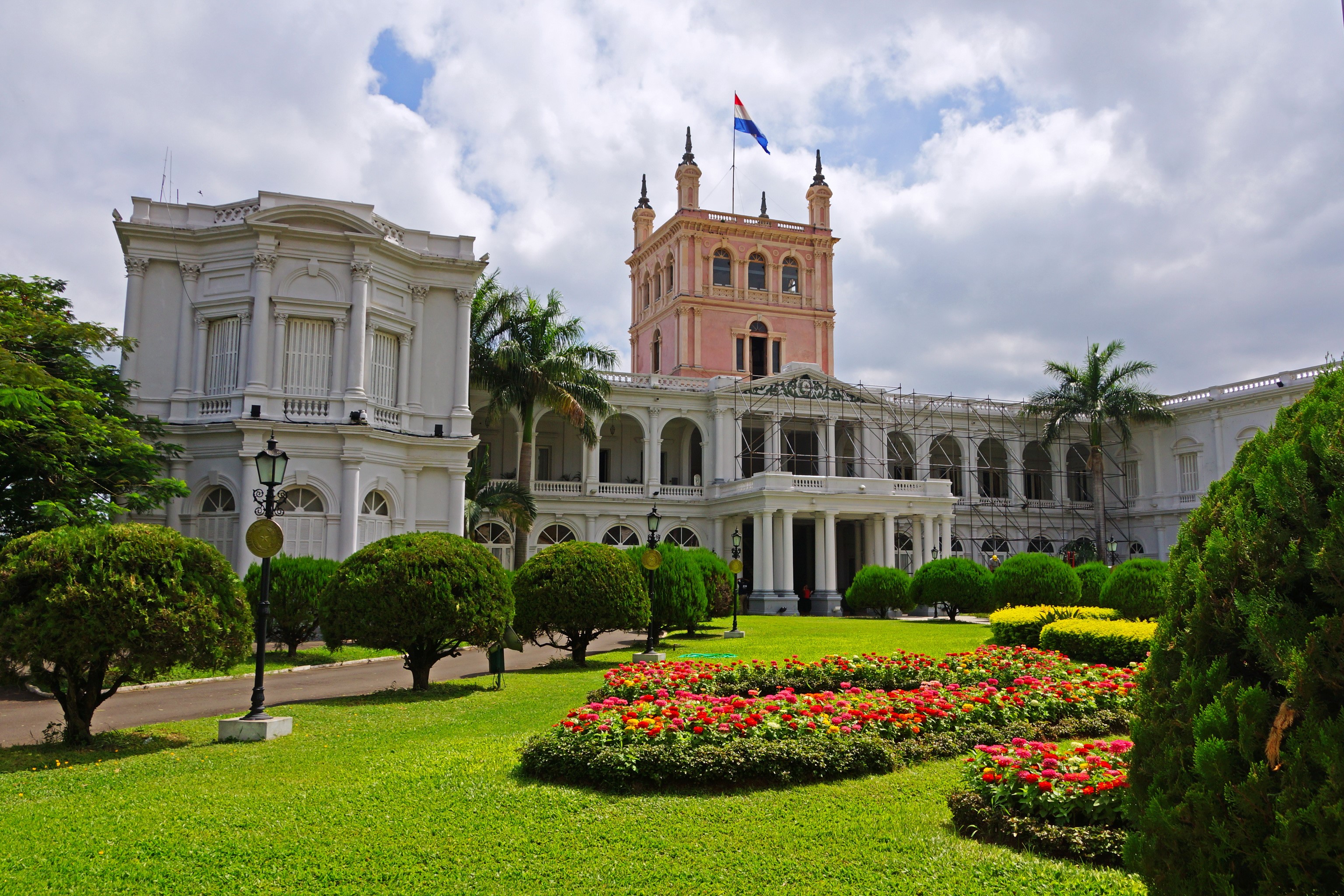 Palacio de los López in Asunción, Paraguay HD Wallpaper