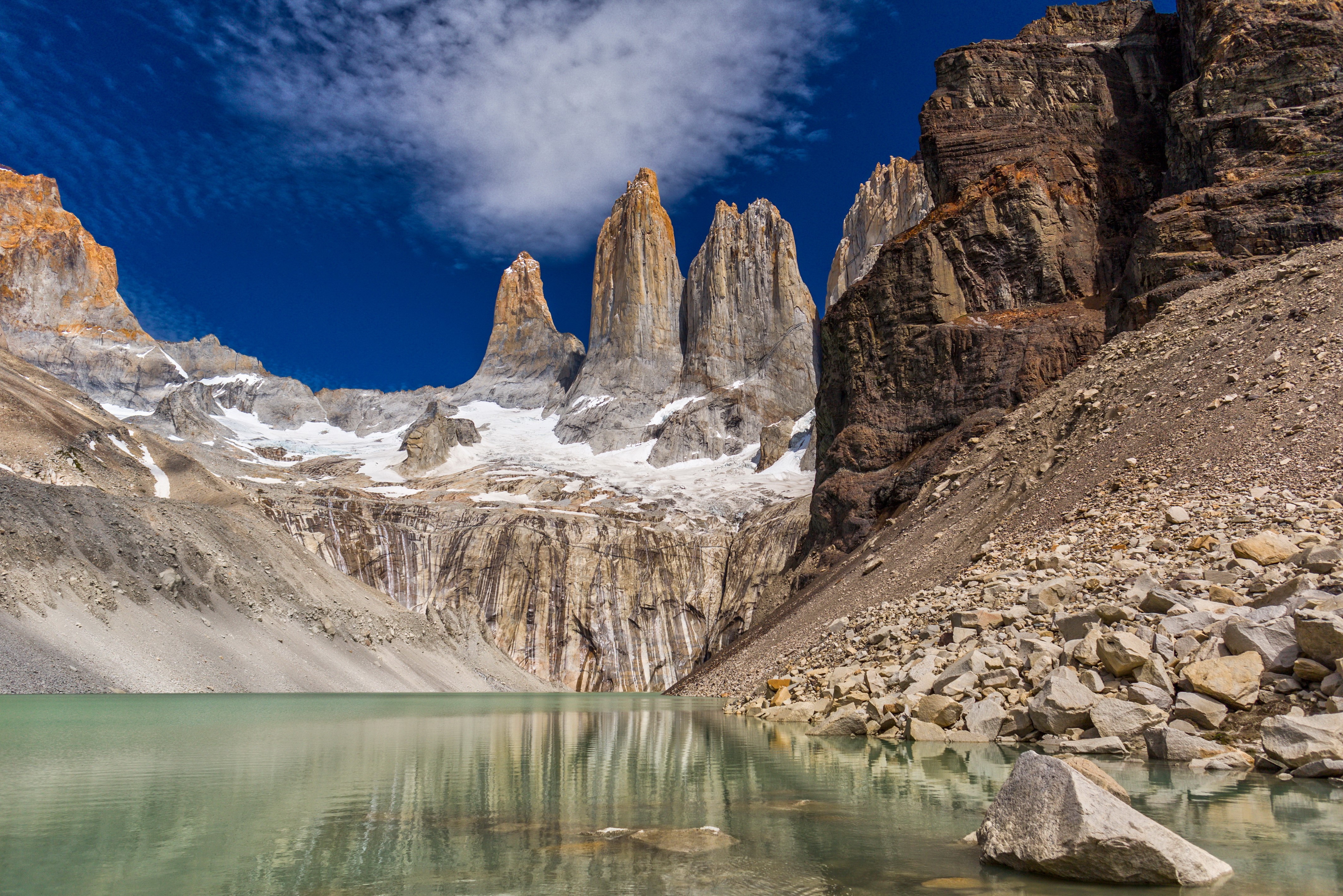 Torres del Paine National Park, Patagonia, Chile HD Wallpaper