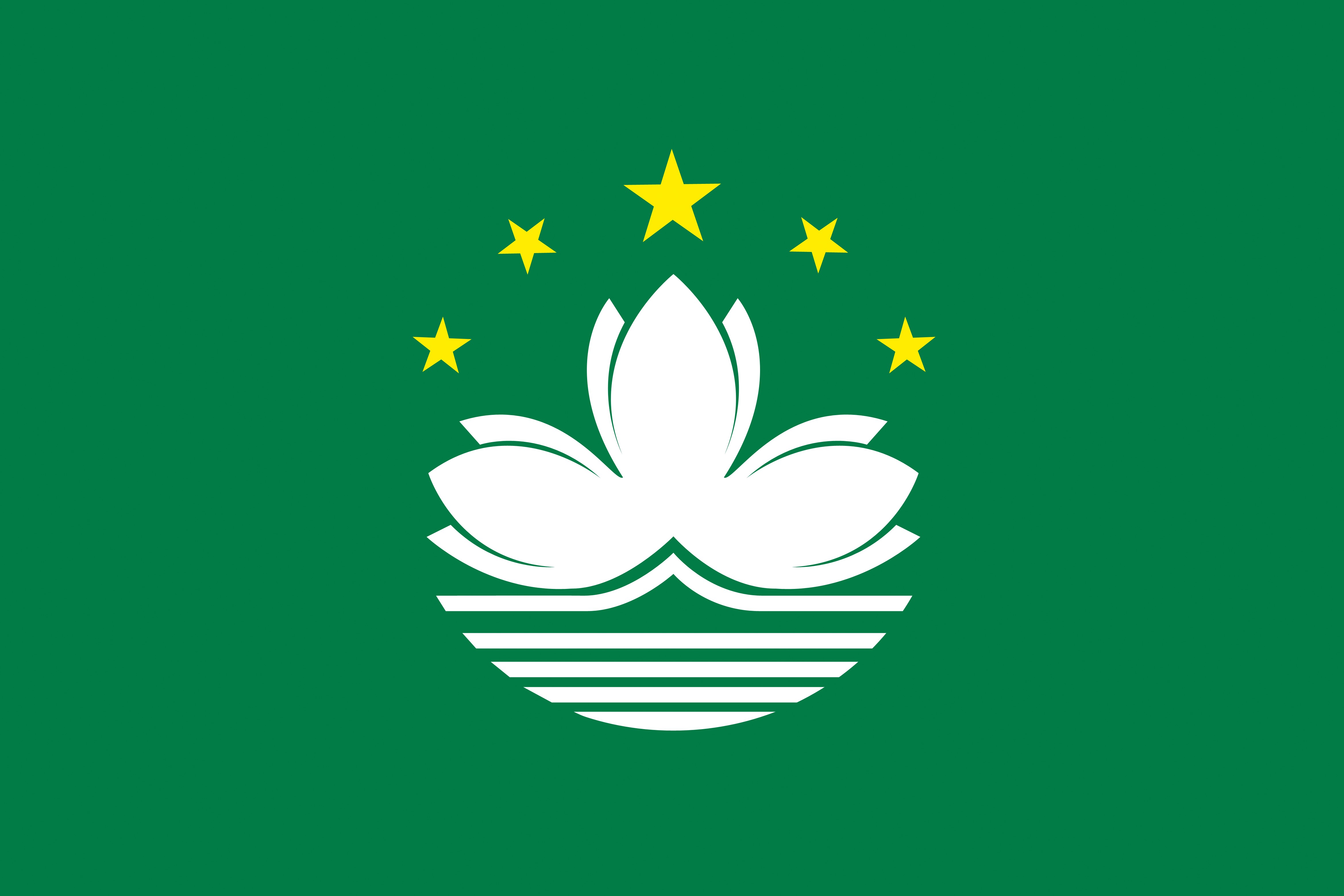 Flag of Macau HD Wallpaper