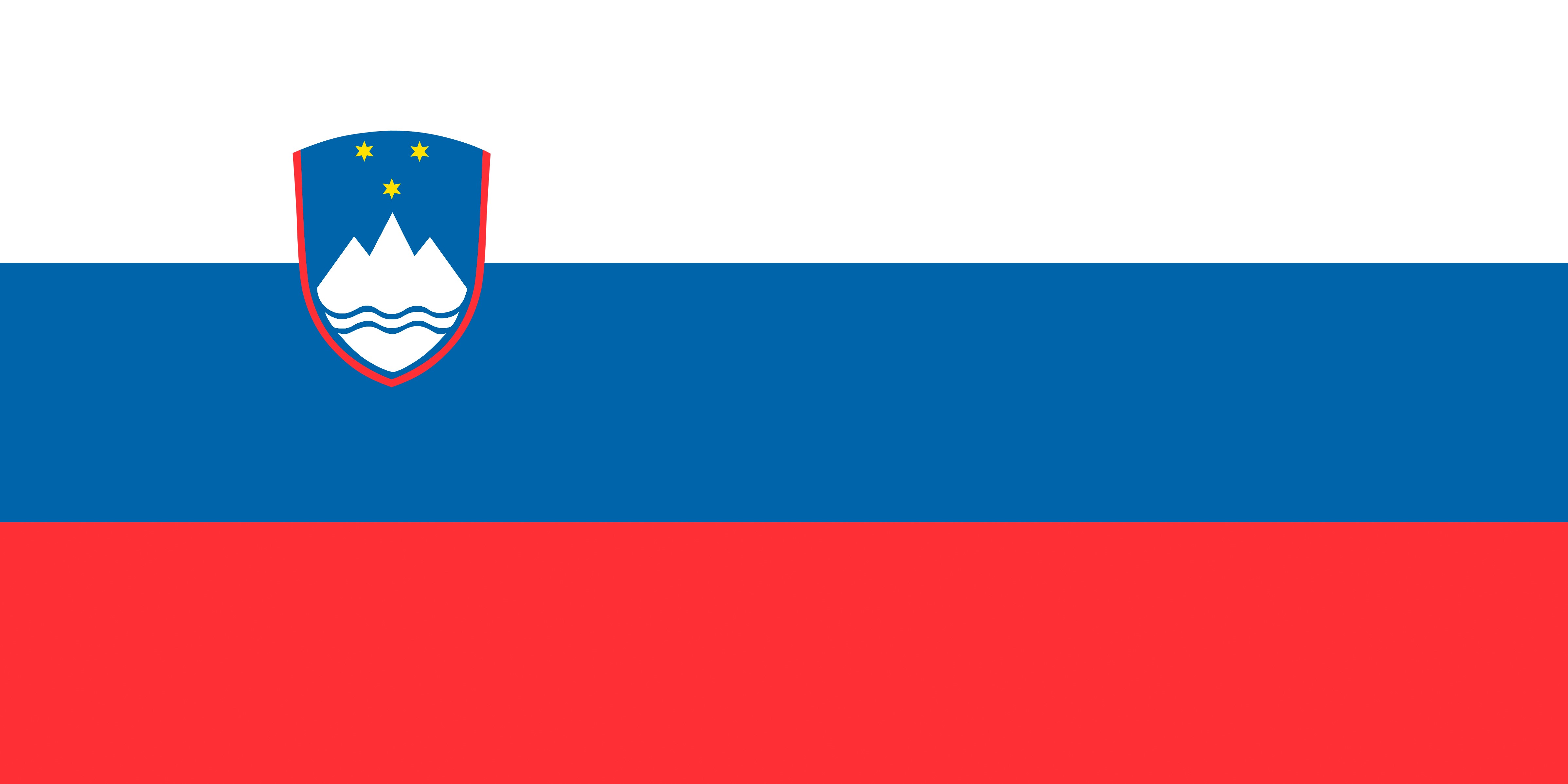 Flag of Slovenia HD Wallpaper