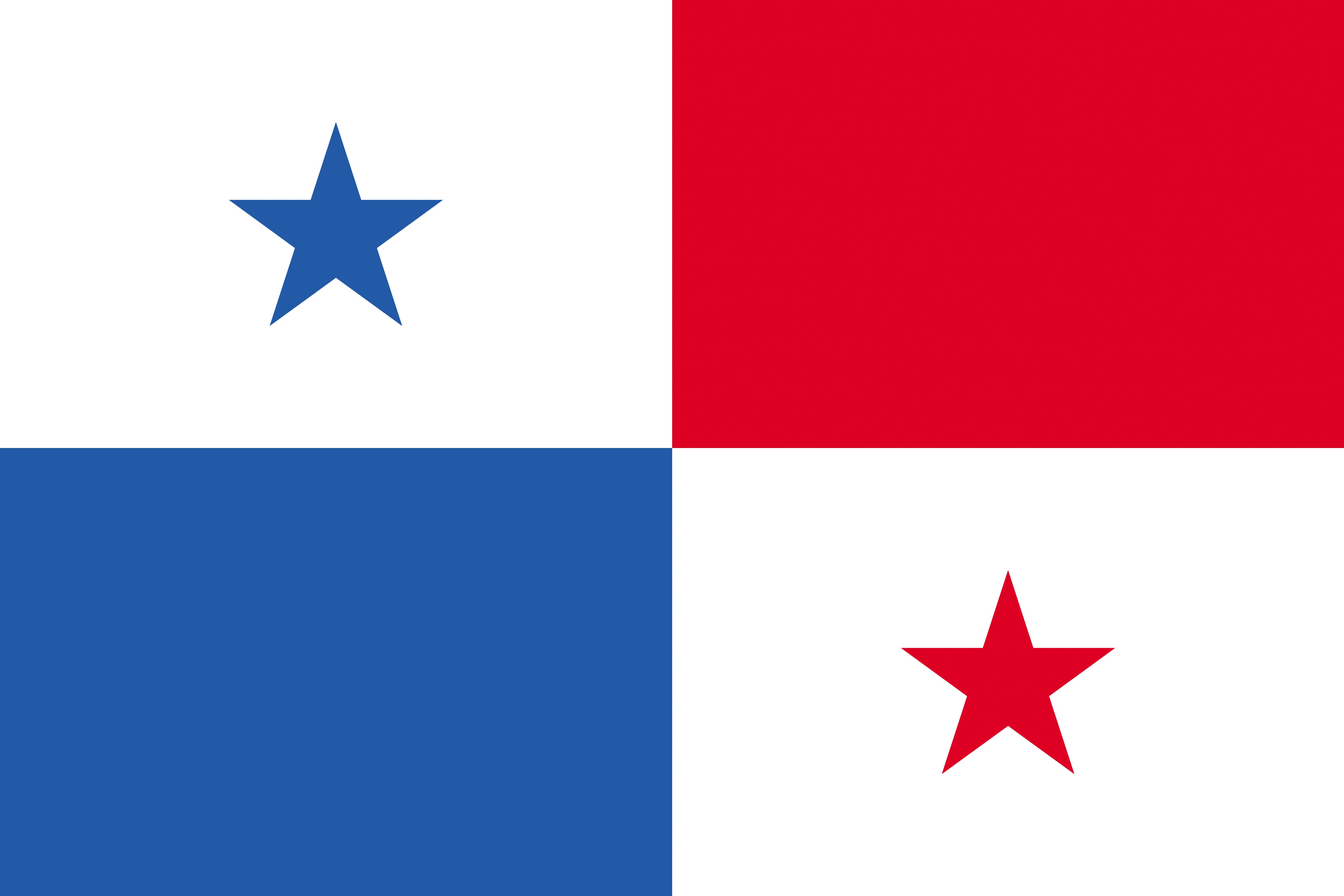 Flag of Panama HD Wallpaper