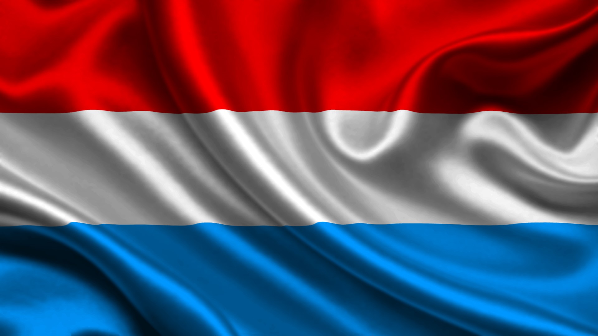 Flag of Luxembourg HD Wallpaper