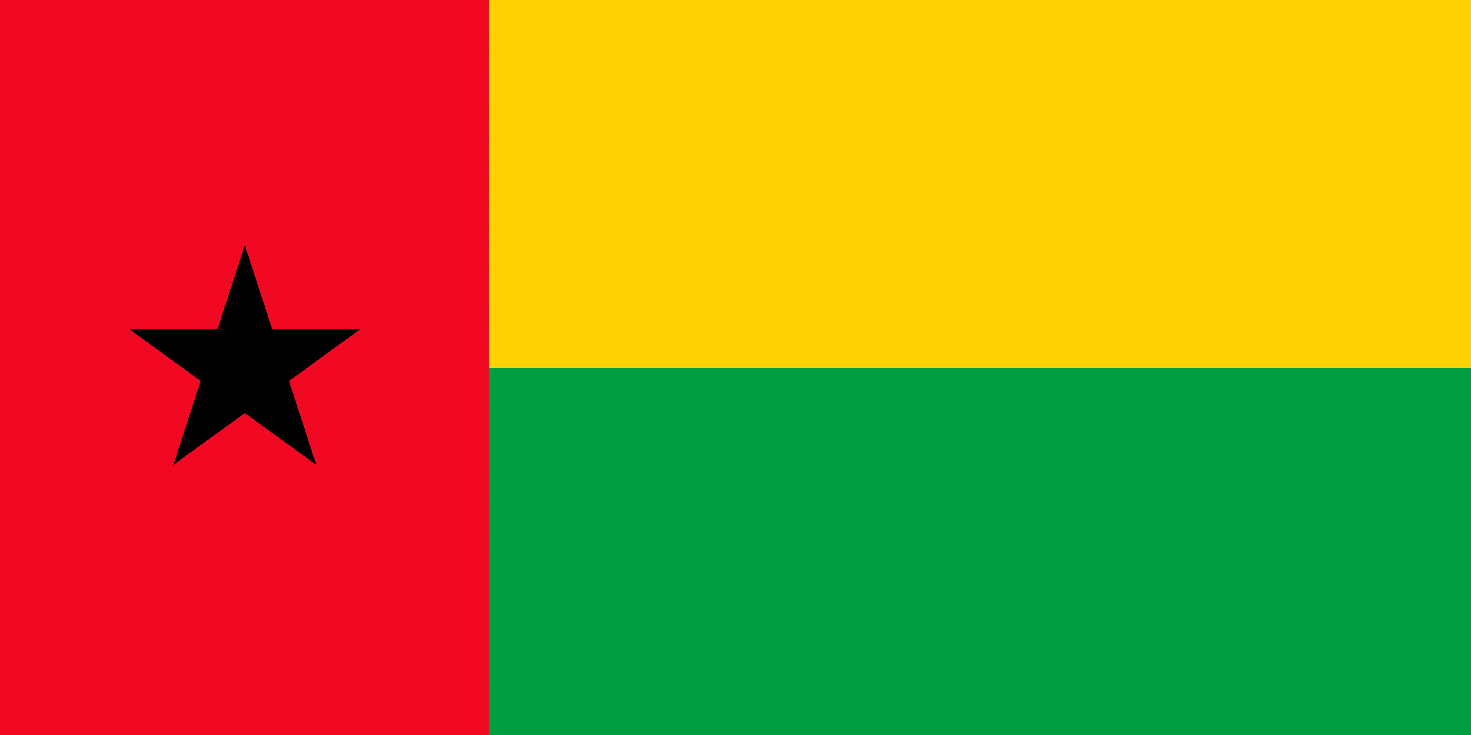 4K Flag of Guinea-Bissau HD Wallpaper