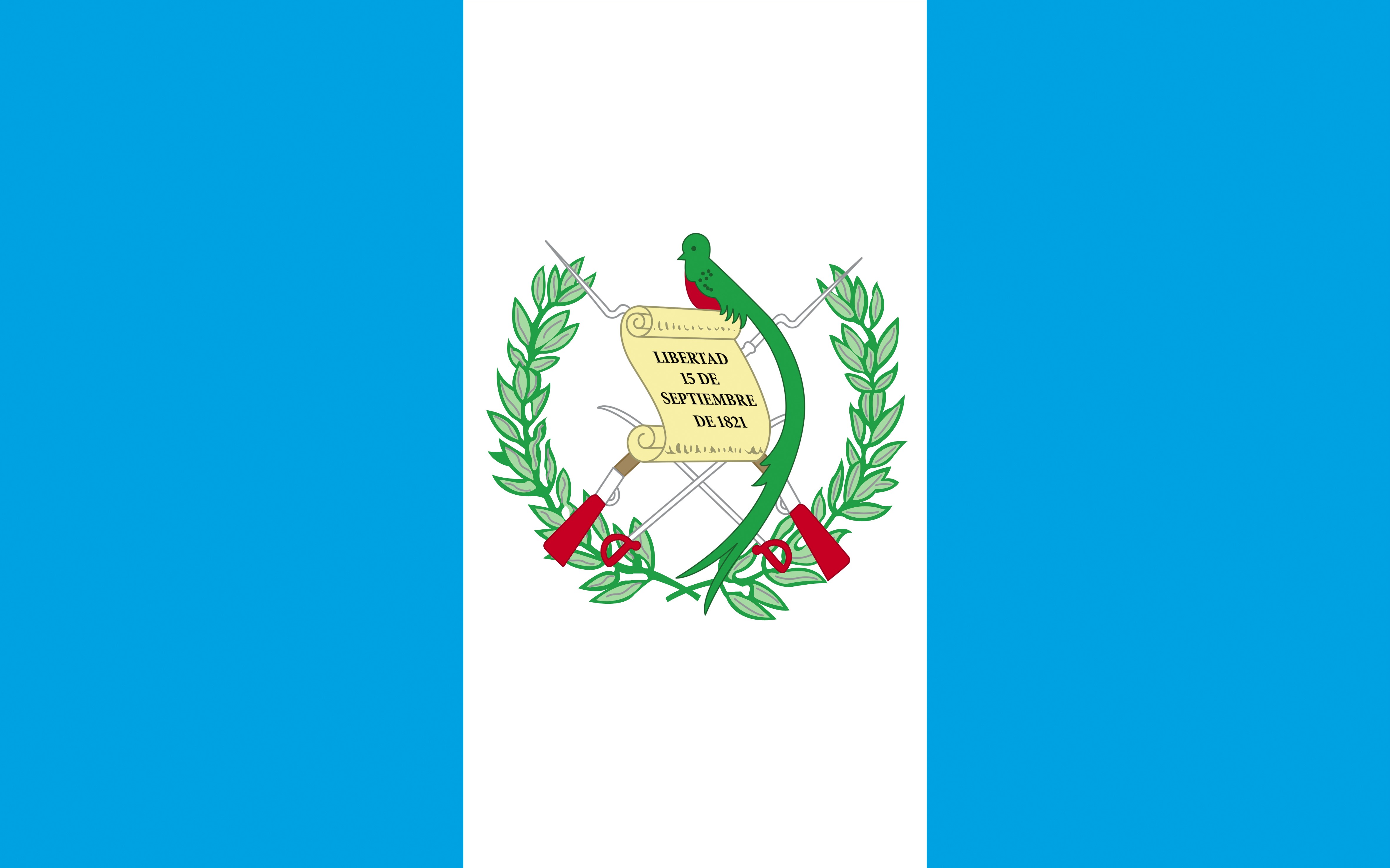 Flag of Guatemala HD Wallpaper