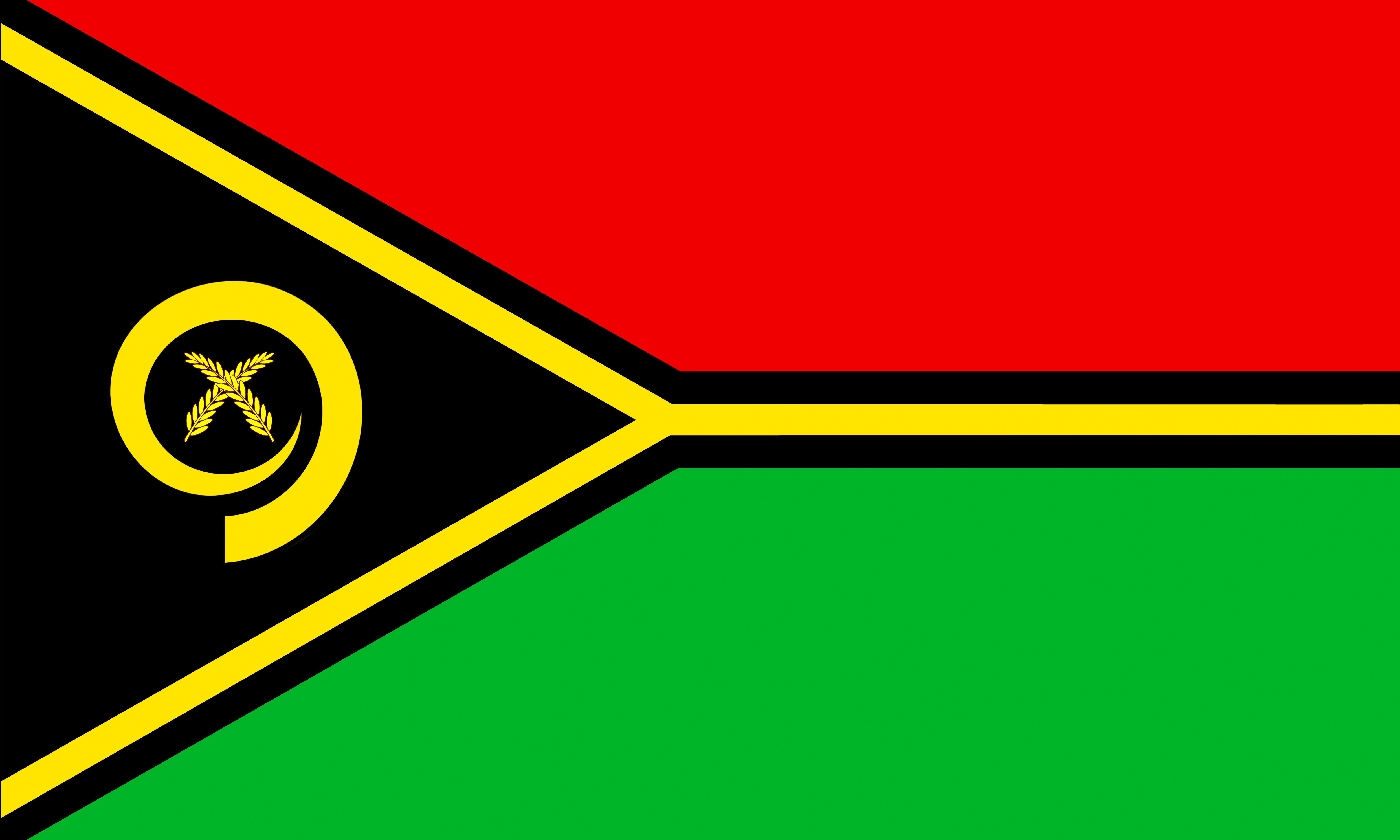 Flag of Vanuatu HD Wallpaper