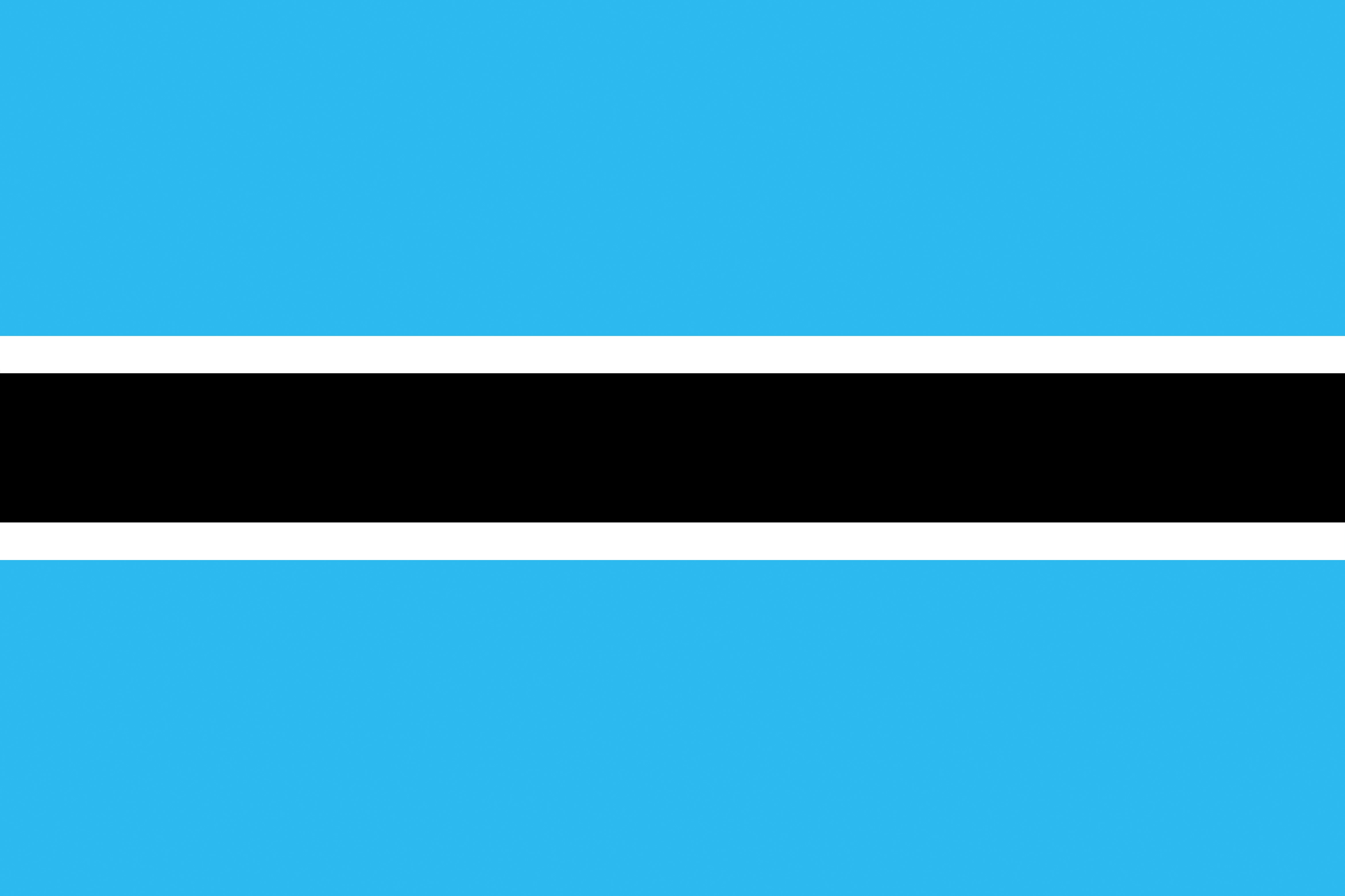 Flag of Botswana HD Wallpaper