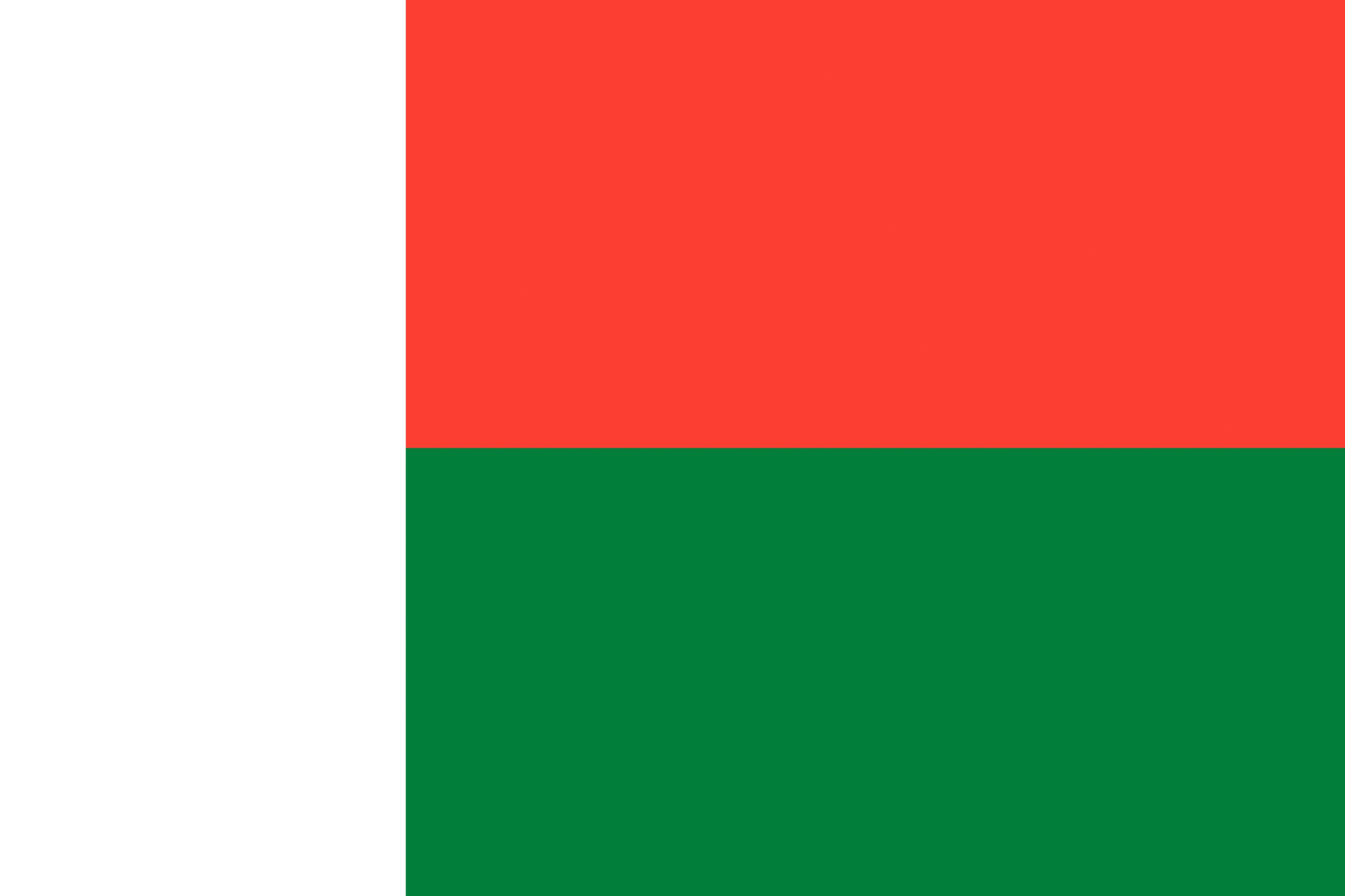 Flag of Madagascar HD Wallpaper