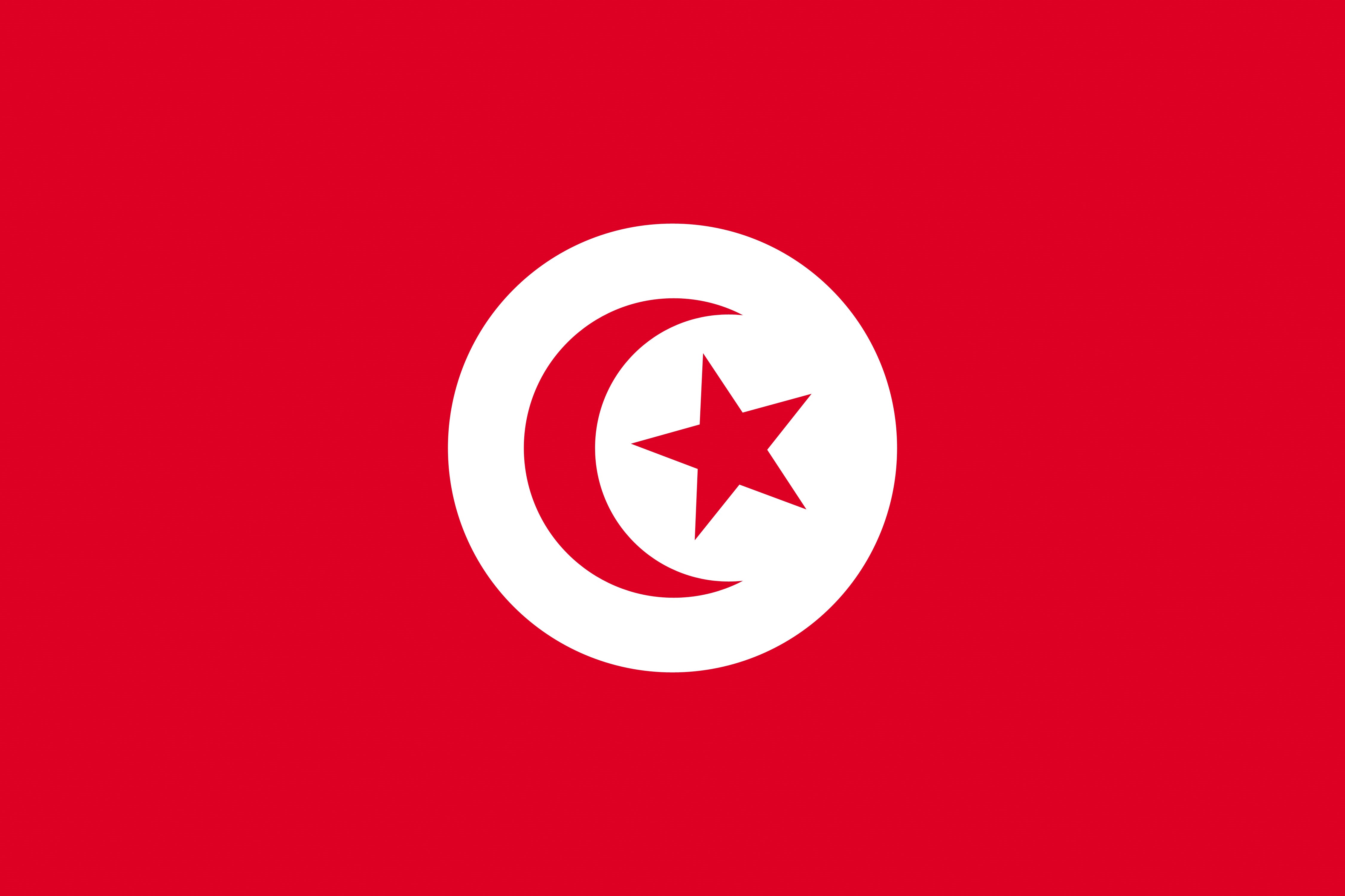 Flag of Tunisia HD Wallpaper