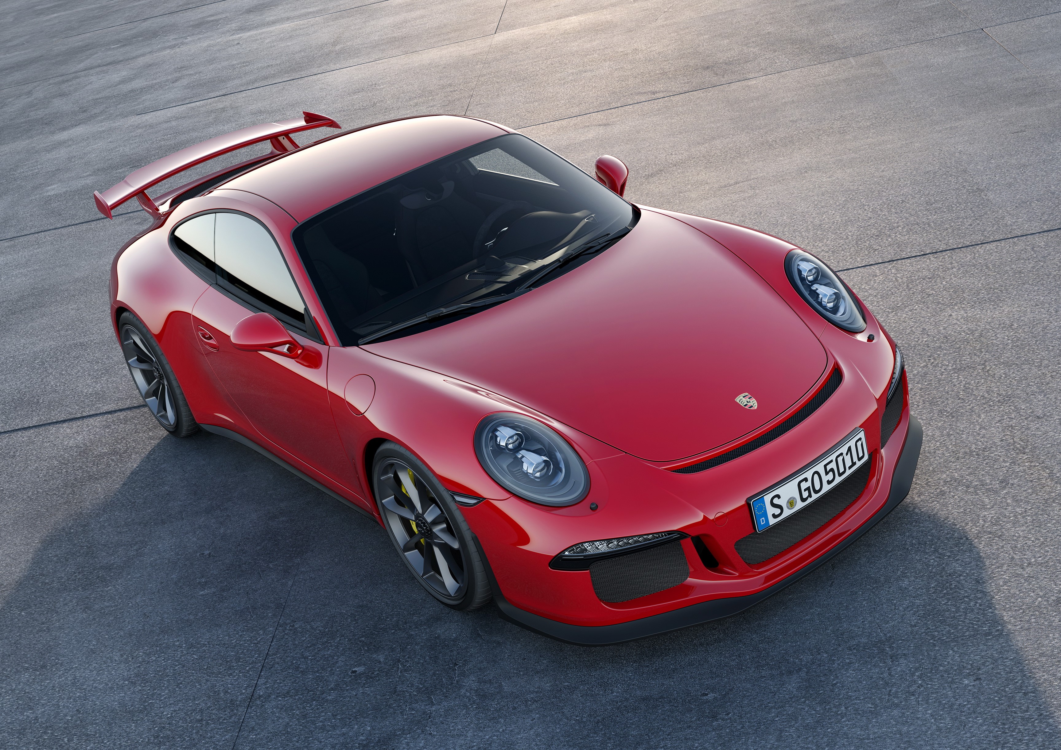 Red Porsche 911 (991) GT3 HD Wallpaper