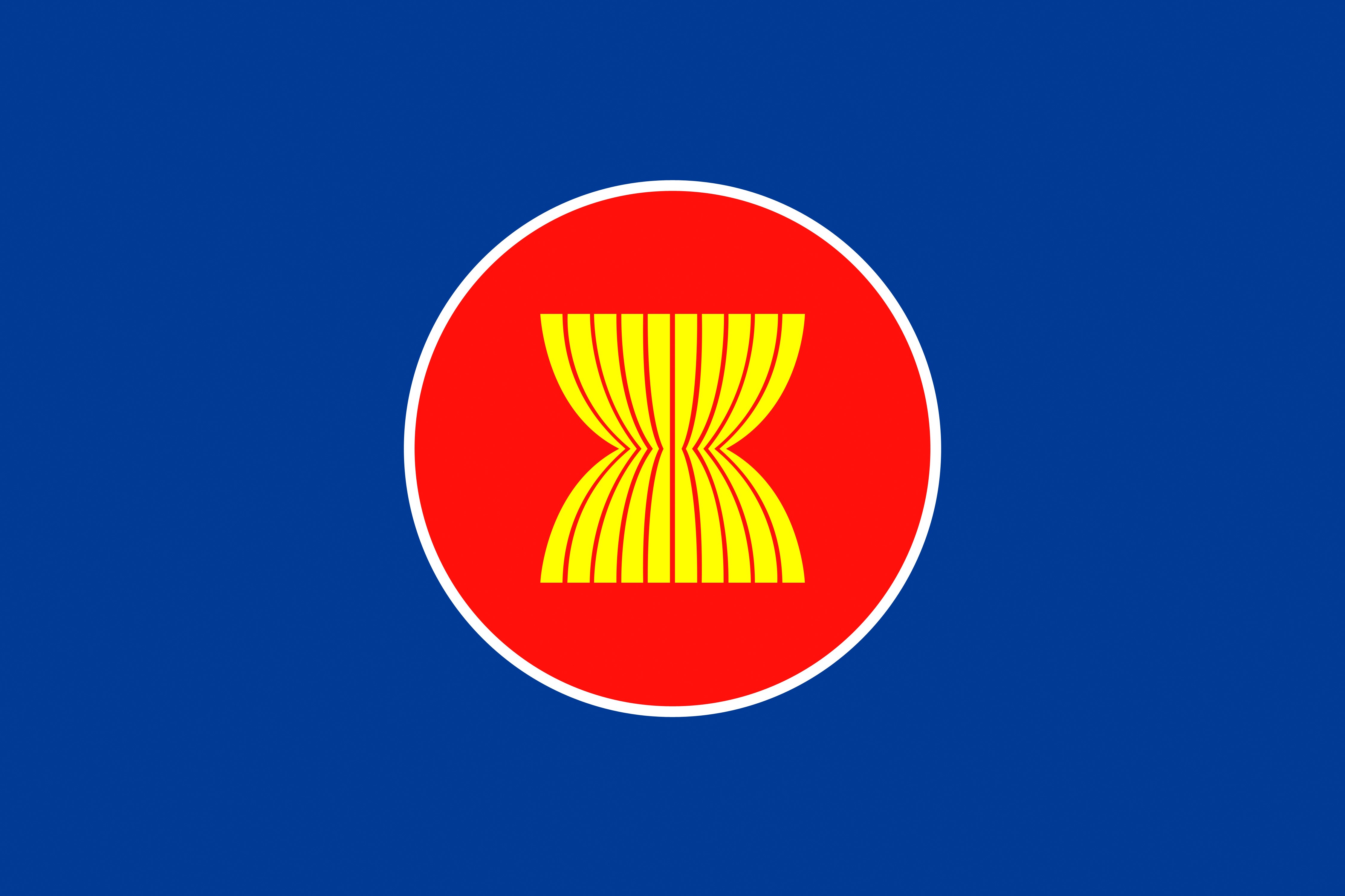 Flag of the Association of Southeast Asian Nations HD Wallpaper