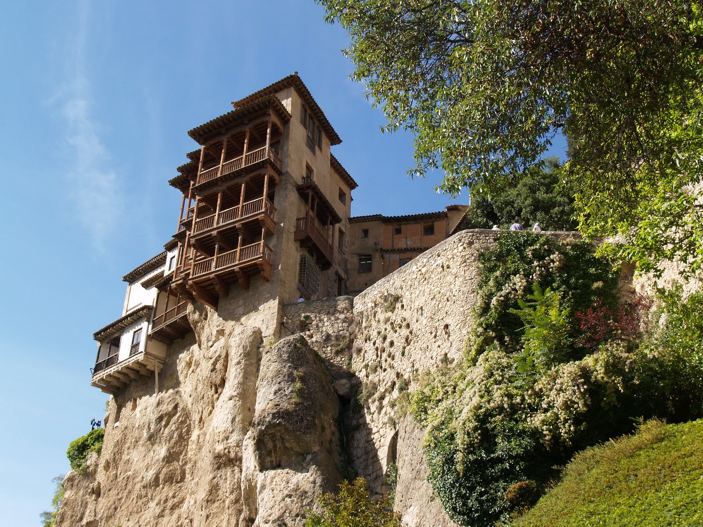 Hanging Houses of Cuenca, Spain HD Wallpaper