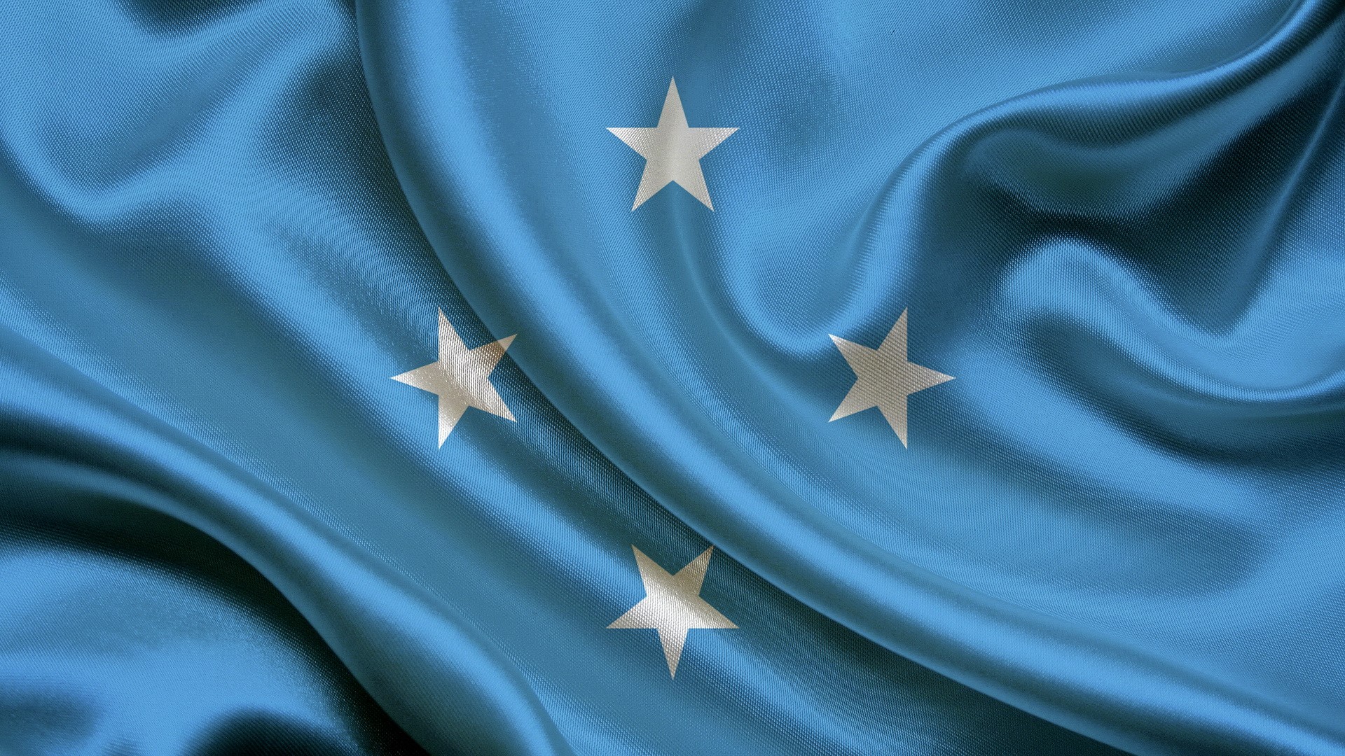 Flag of Micronesia HD Wallpaper