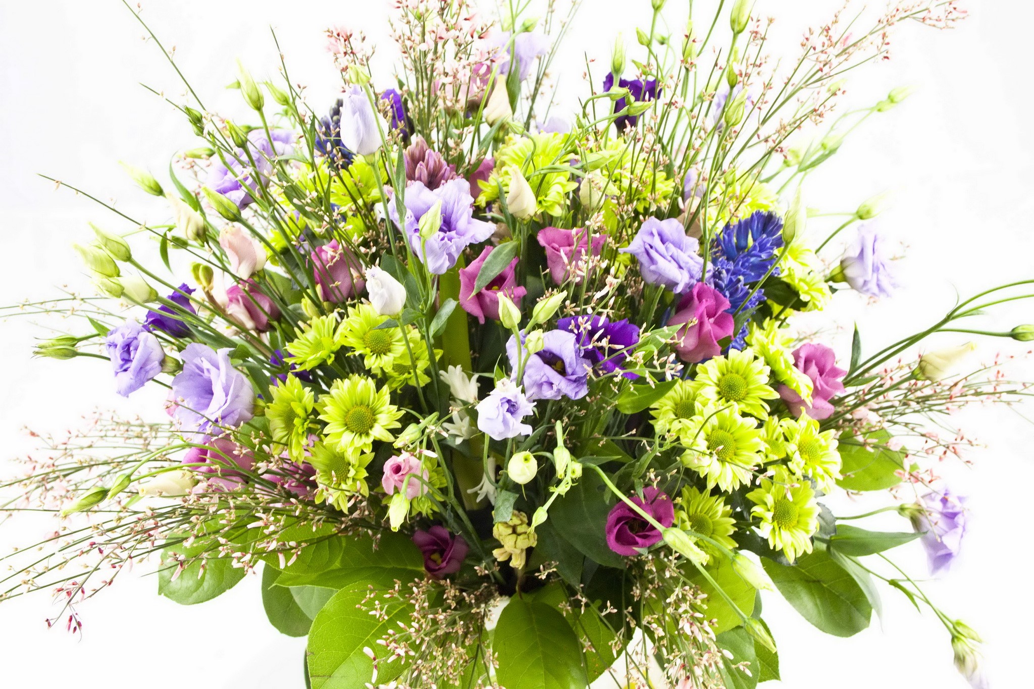 Colorful bouquet of flowers HD Wallpaper