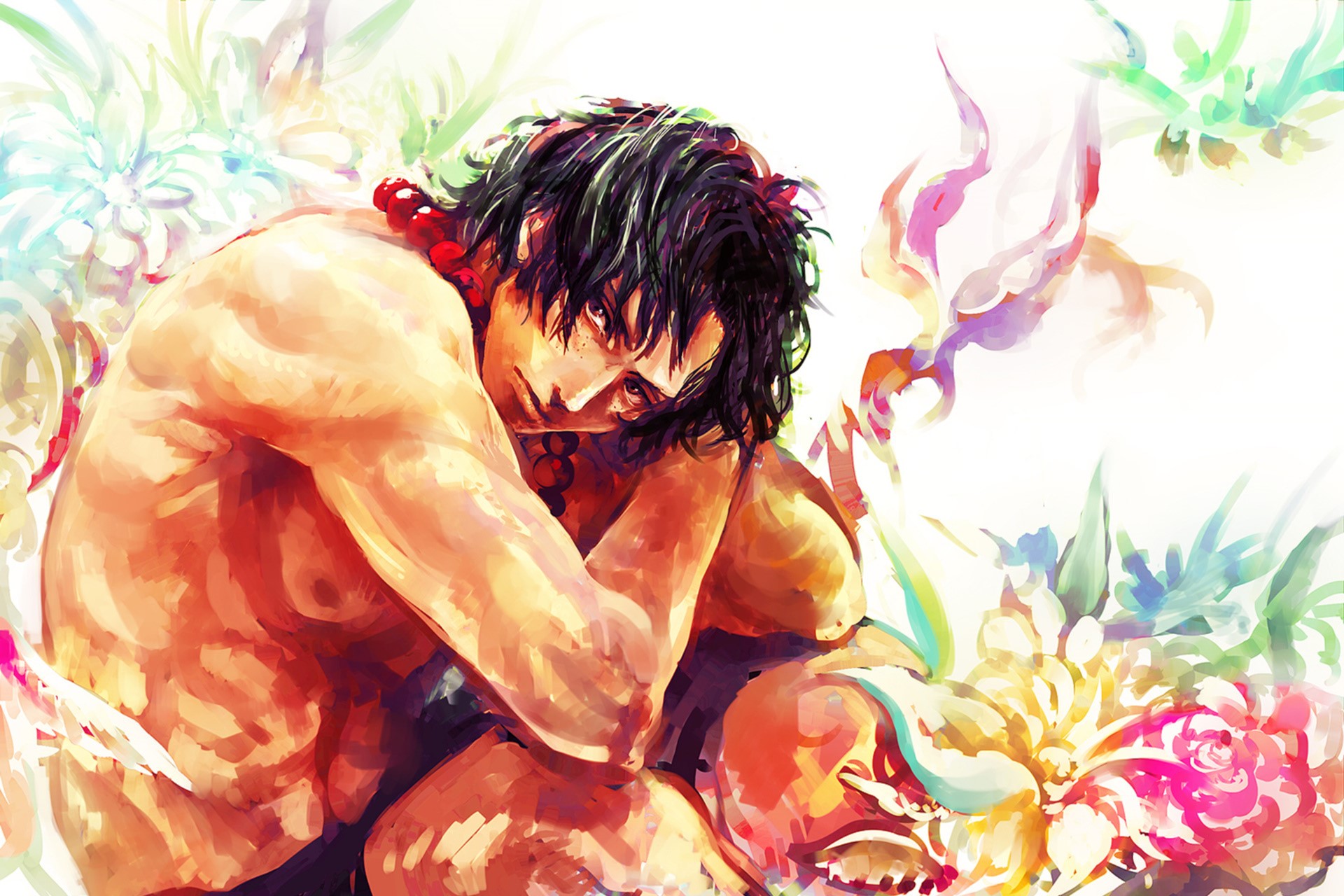 Ace from One Piece painting HD Wallpaper