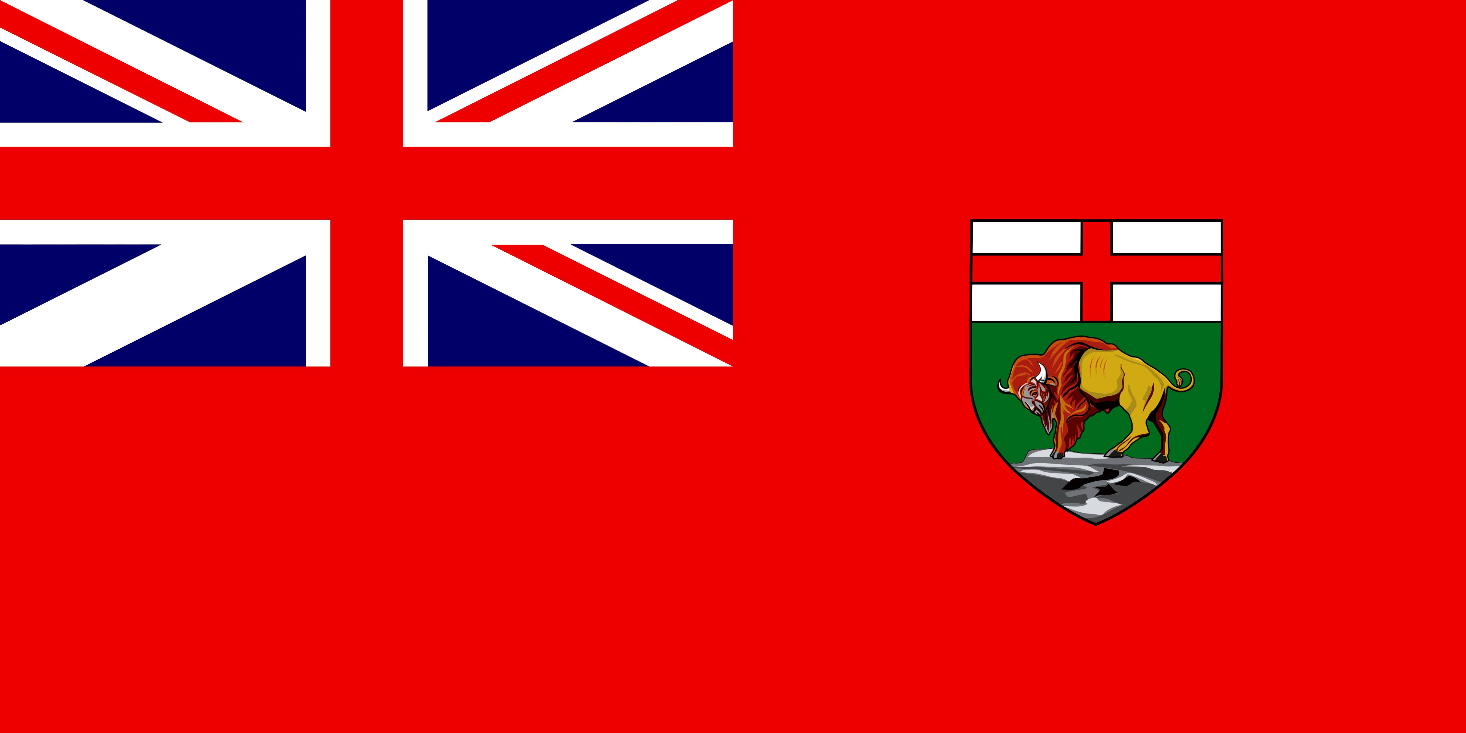 Manitoba Flag of Canada HD Wallpaper