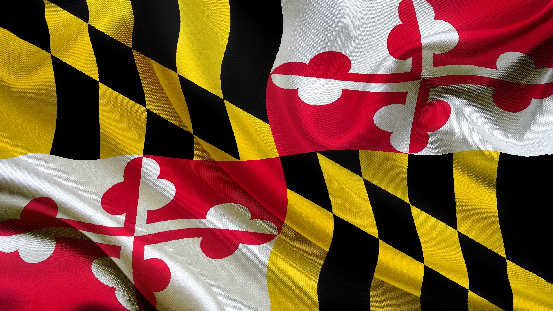 Maryland Flag HD Wallpaper