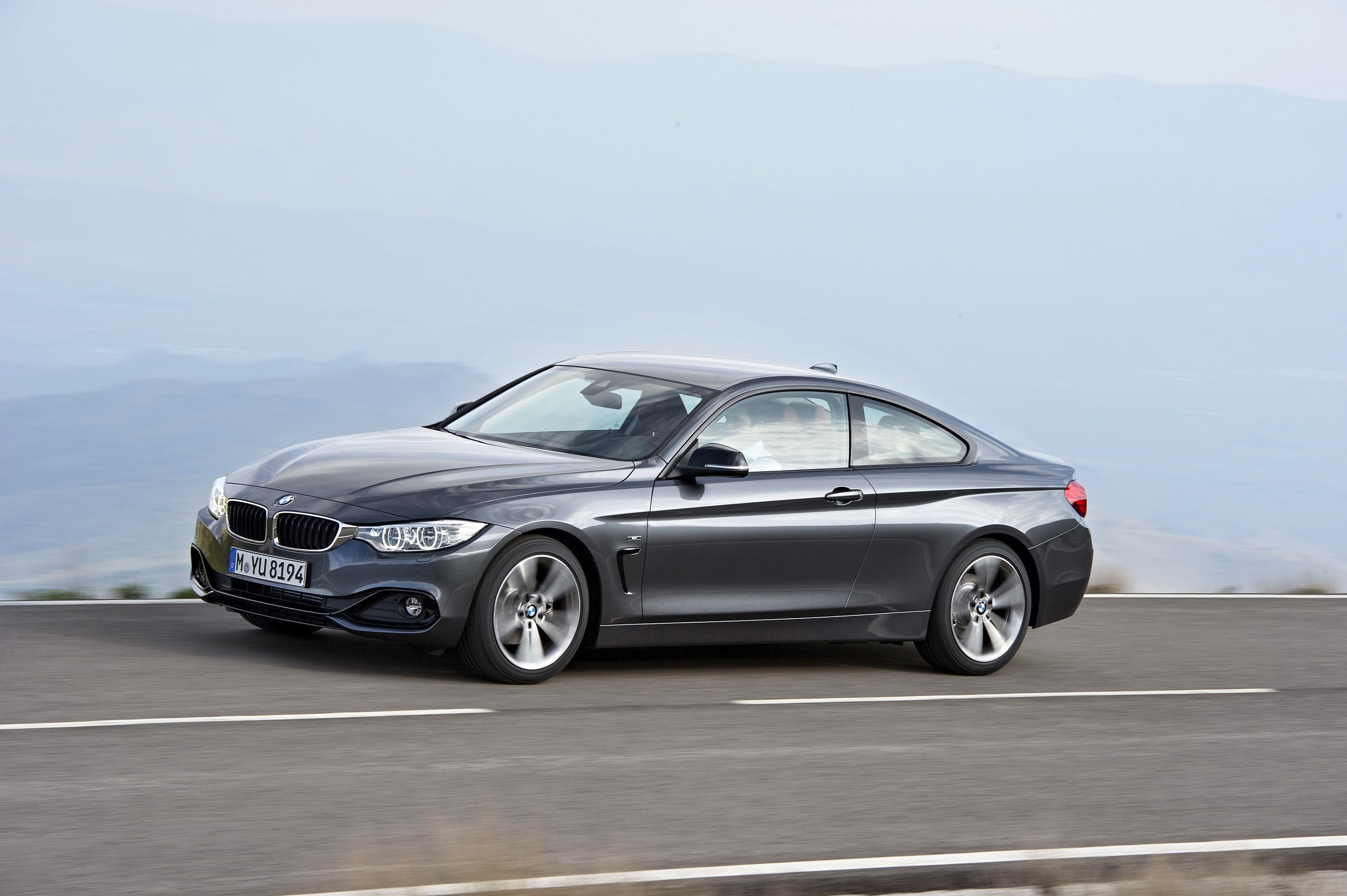 BMW 420d F32 Coupe on a Road HD Wallpaper