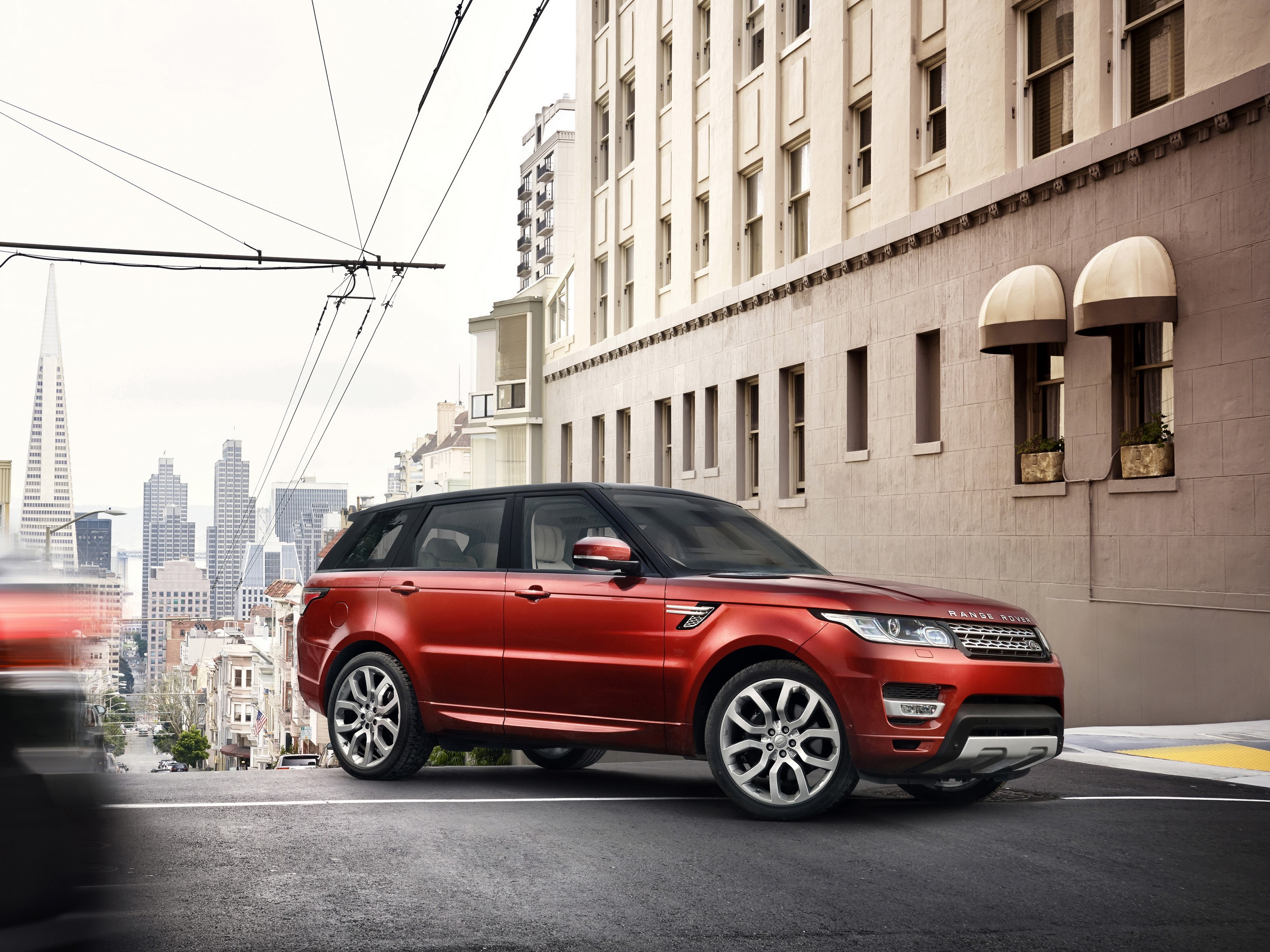 2014 Range Rover Sport in San Francisco HD Wallpaper