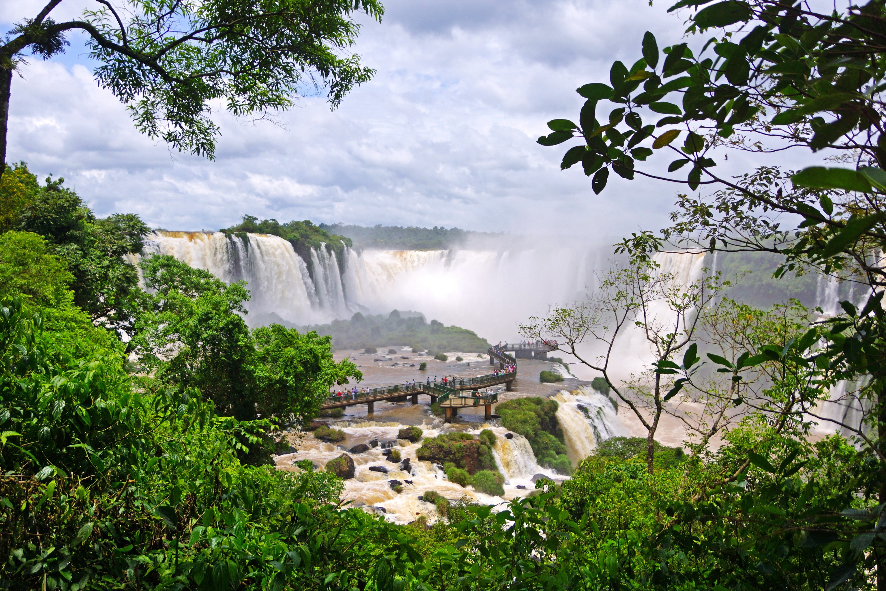Iguazu Falls, Brazil HD Wallpaper
