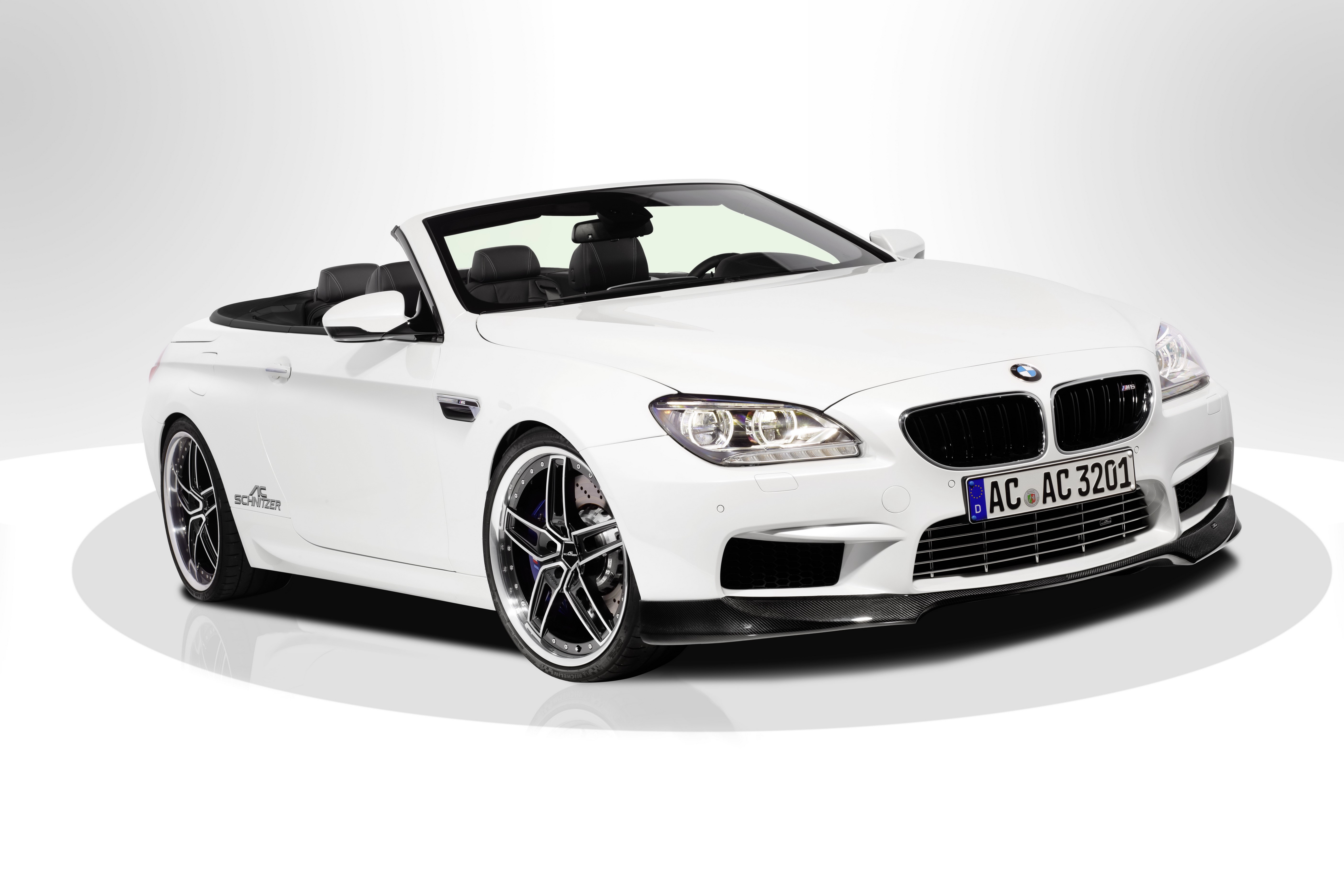 White BMW M6 Cabriolet HD Wallpaper