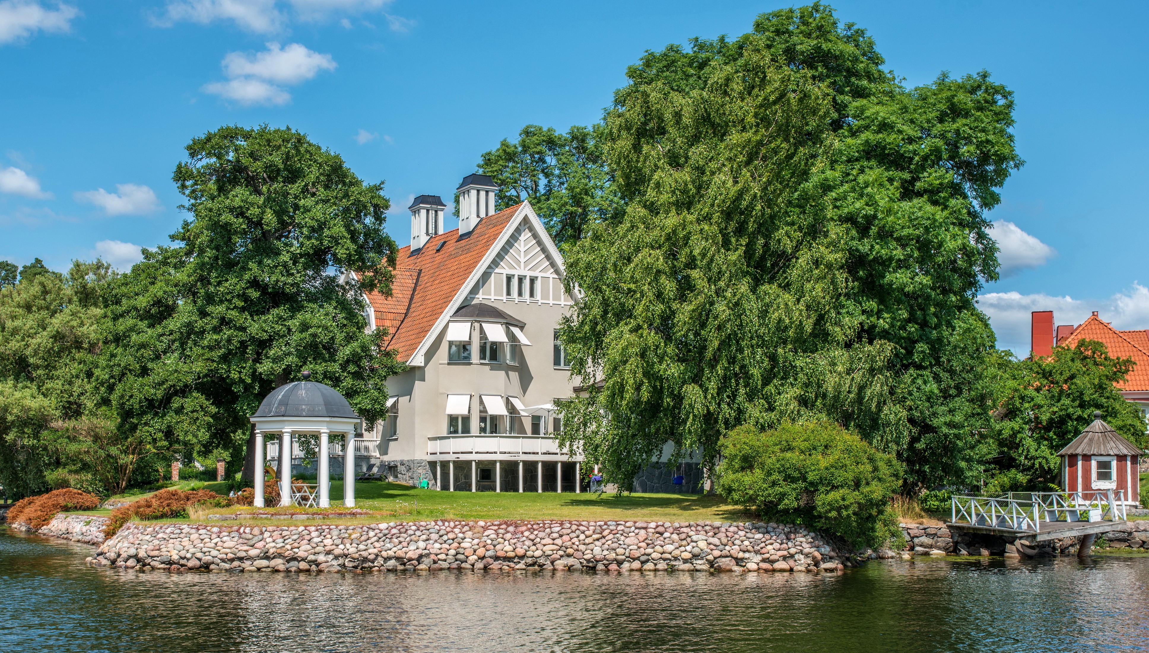 House in Nacka, Stockholm, Sweden HD Wallpaper