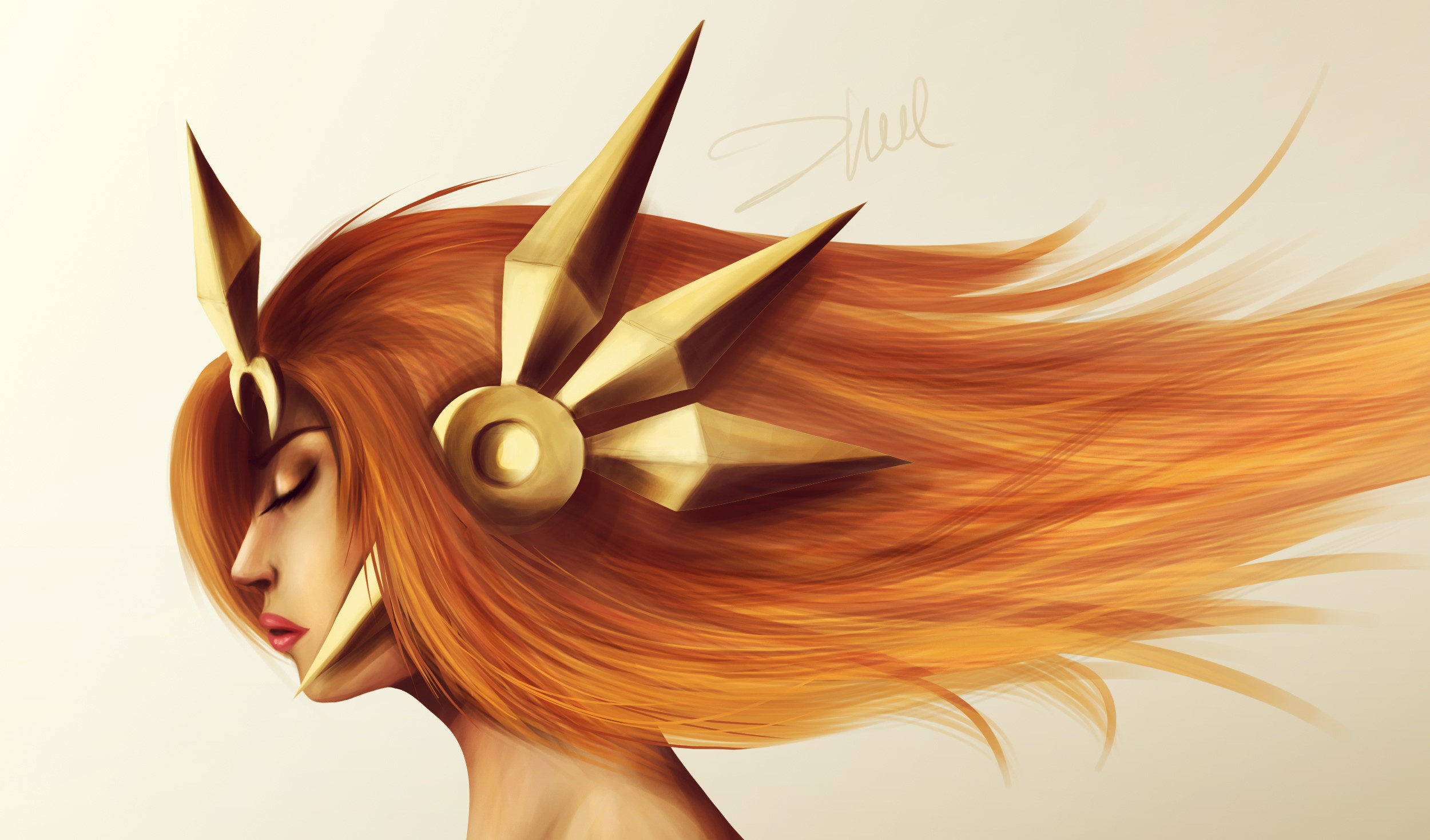 Leona from League of Legends HD Wallpaper