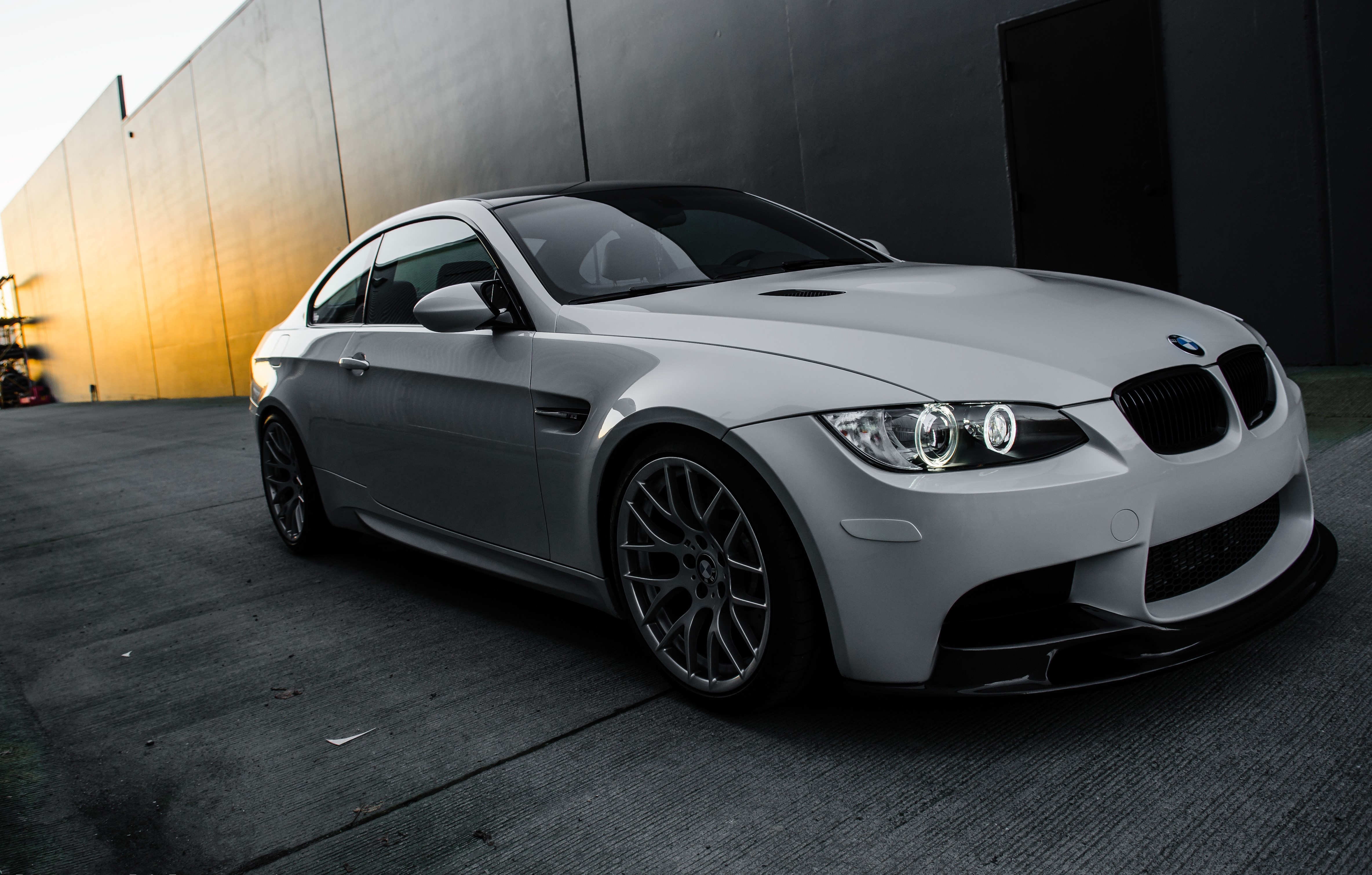 4K White BMW M3 Coupe HD Wallpaper