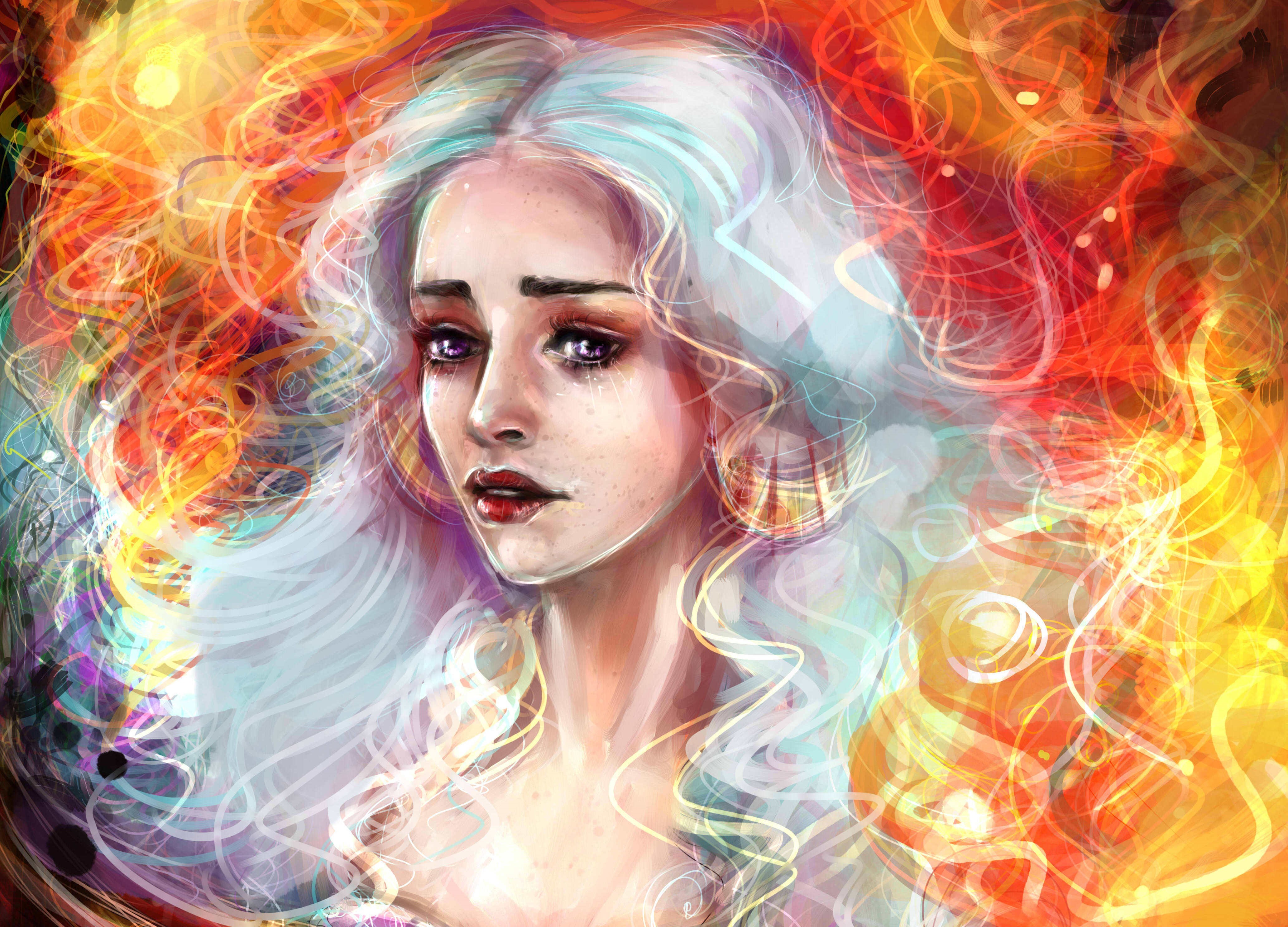 Daenerys Targaryen from Game of Thrones HD Wallpaper