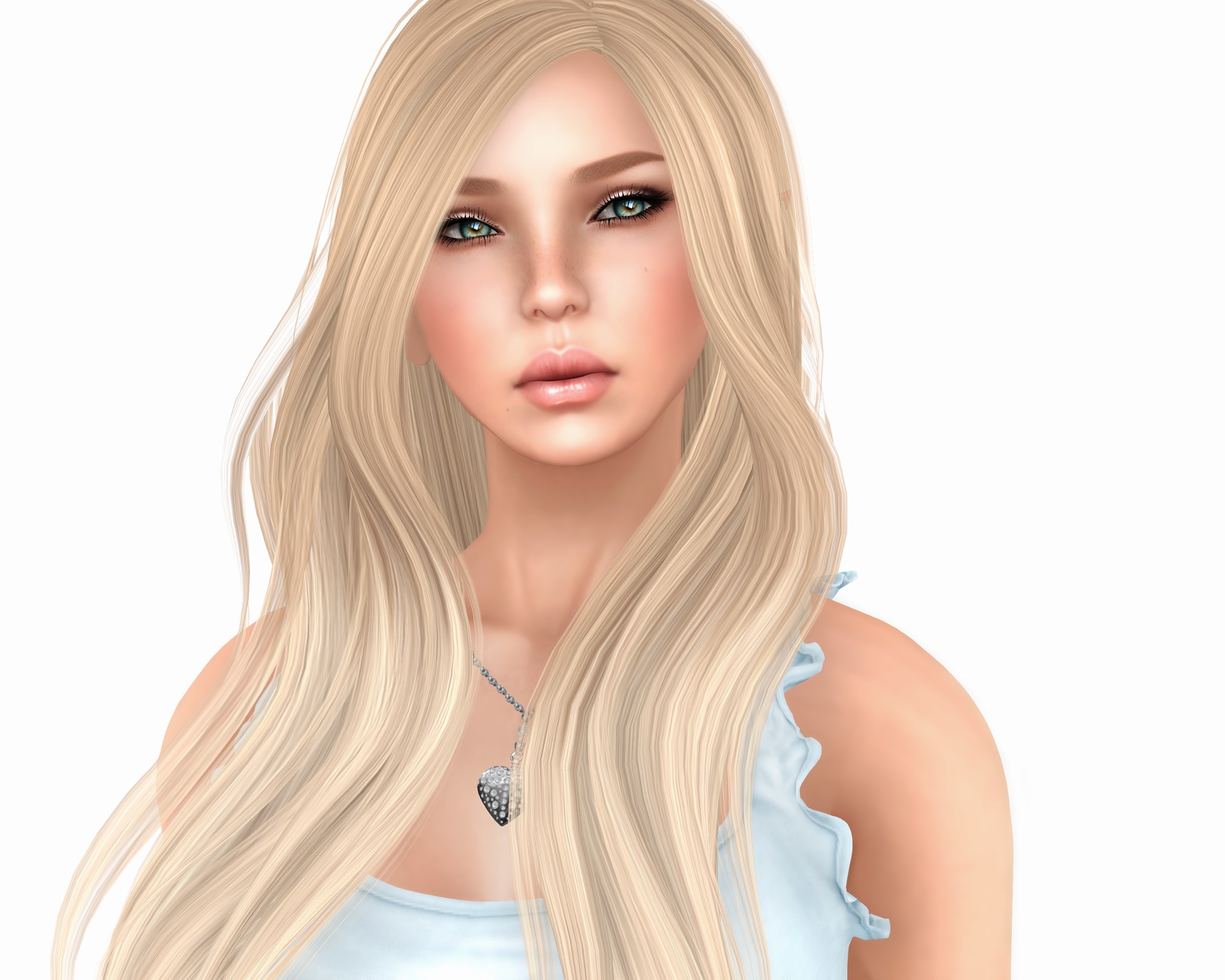 Blonde girl Hair HD Wallpaper