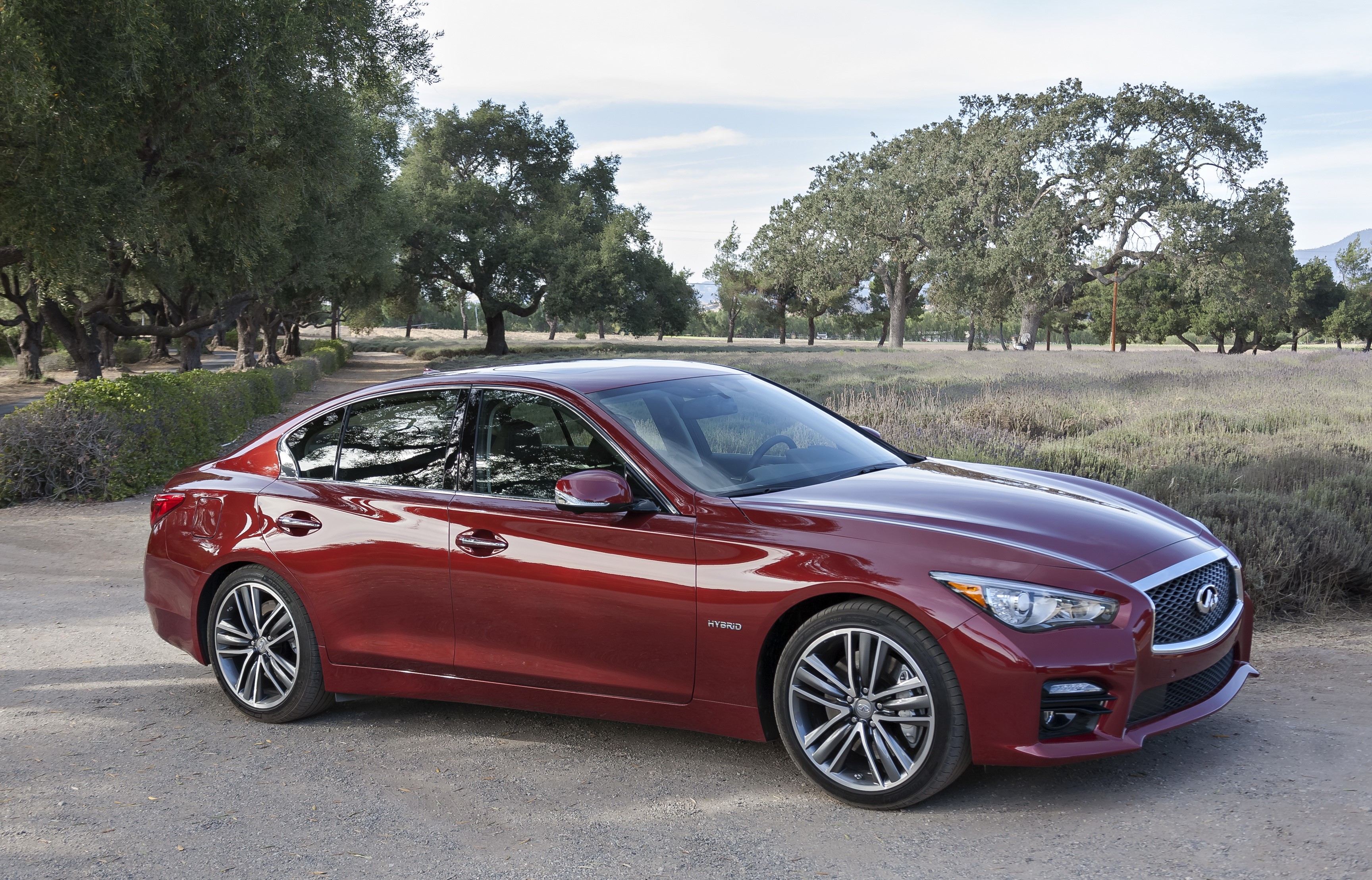 2013 Infiniti Q50S Hybrid Sedan HD Wallpaper