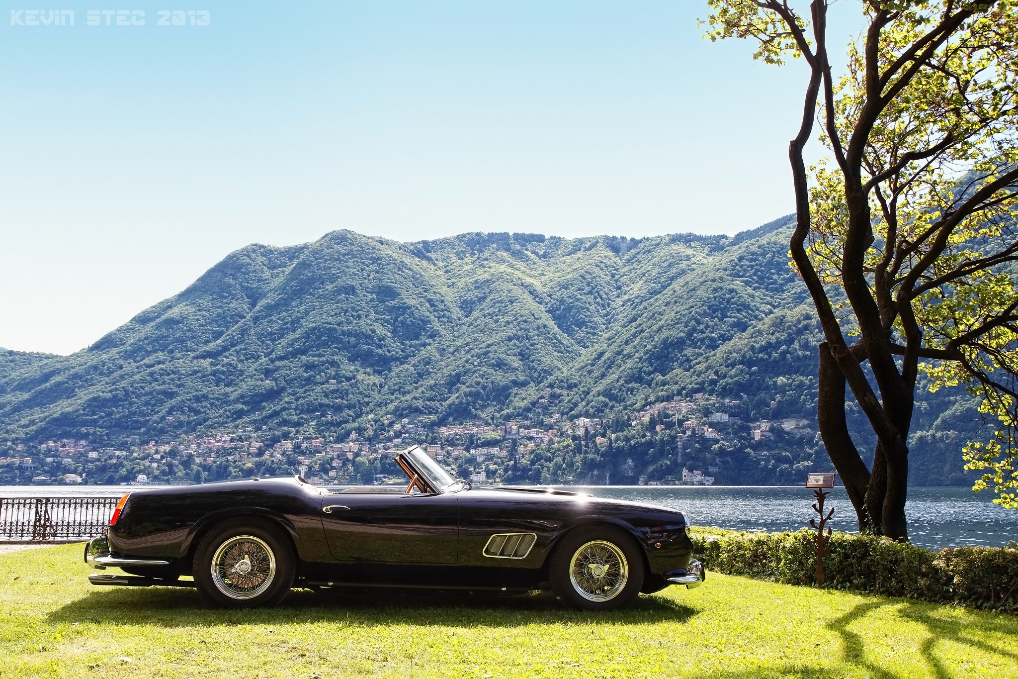 Black 1961 Ferrari 250 GT SWB California Cabriolet HD Wallpaper