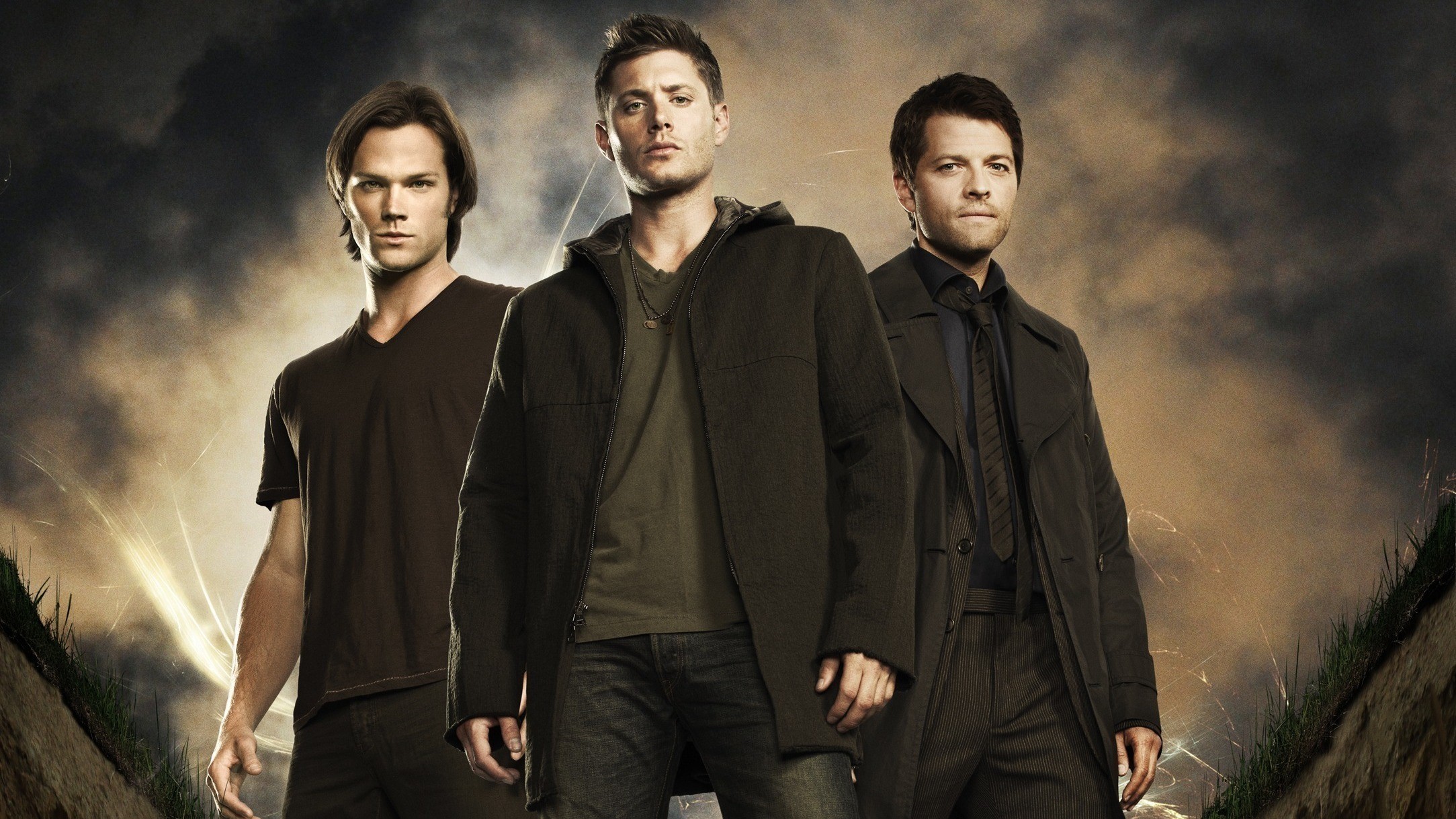Supernatural: Sam, Dean, and Castiel HD Wallpaper