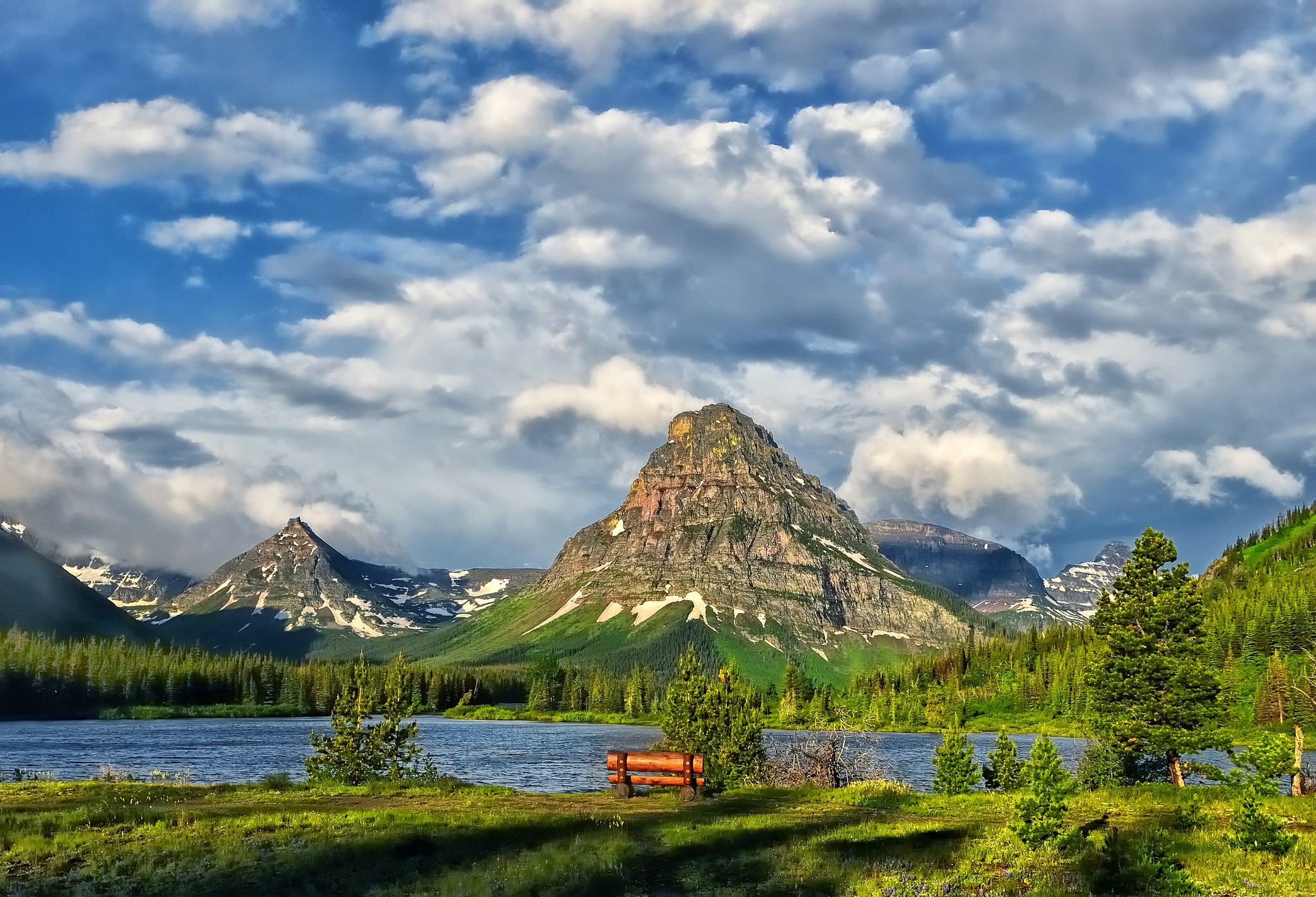 Lake McDonald, Glacier National Park, USA HD Wallpaper