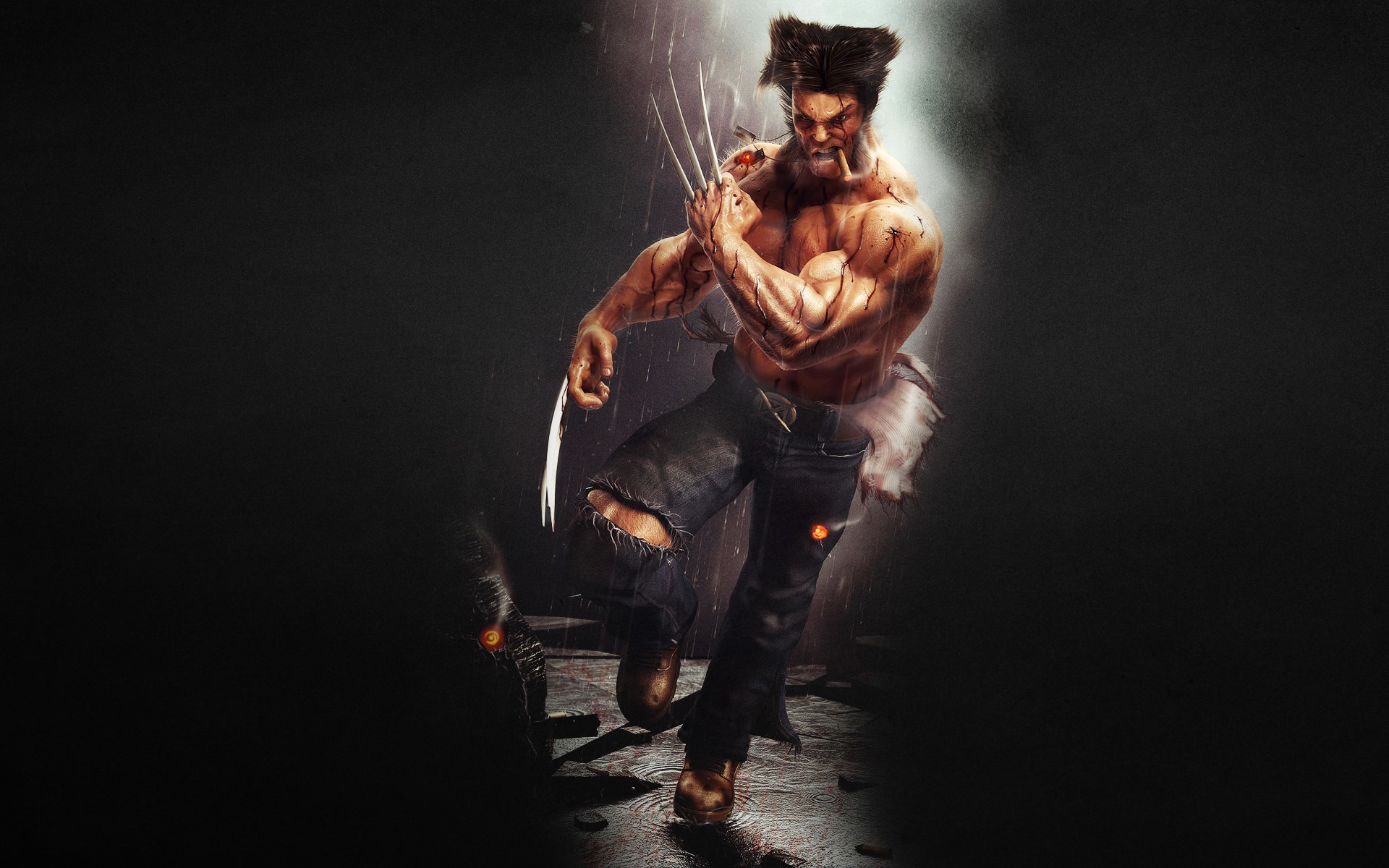 Wolverine from Marvel Comics HD Wallpaper