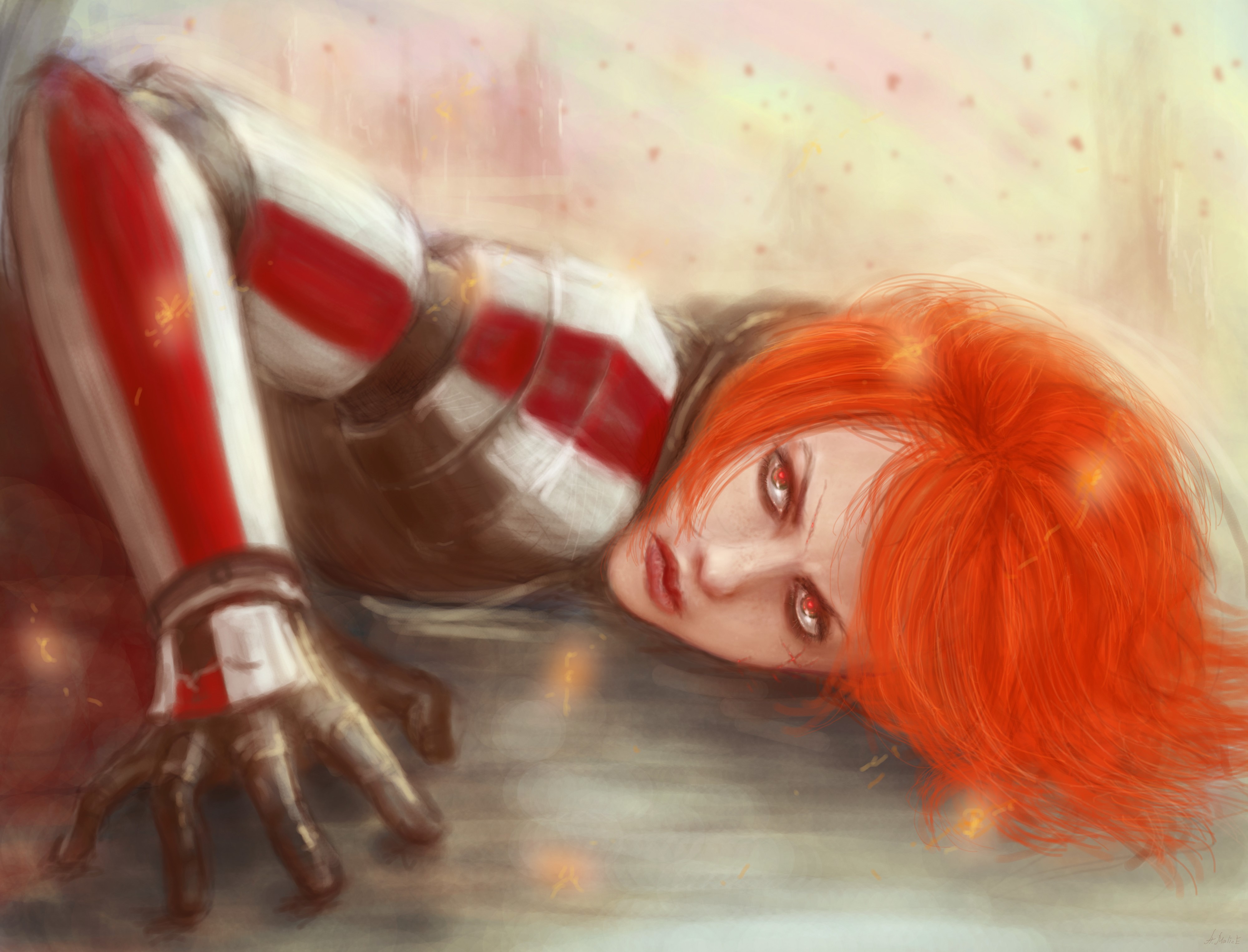 Jane Shepard from Mass Effect 4K HD Wallpaper