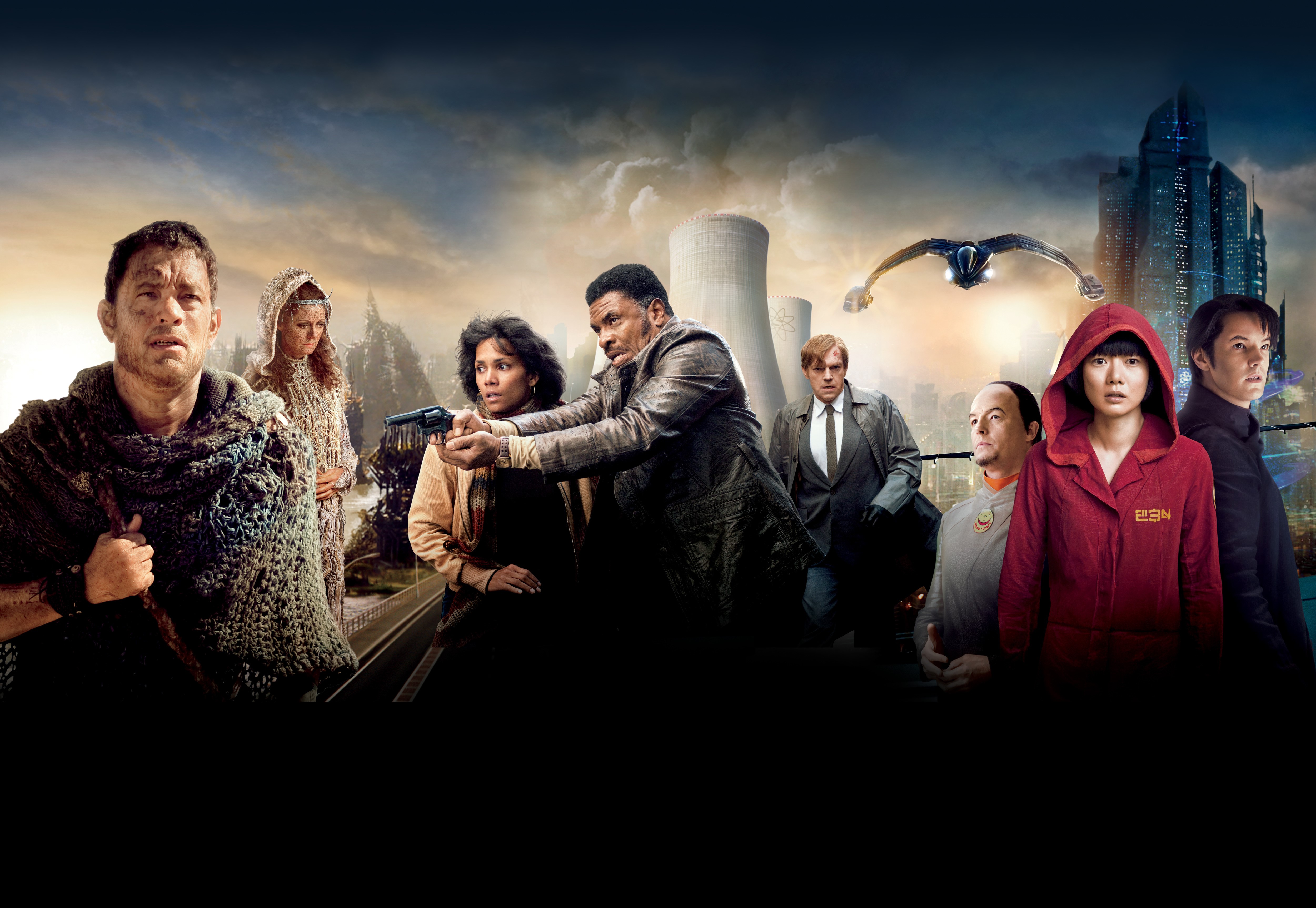 Tom Hanks and Halle Berry in Cloud Atlas HD Wallpaper