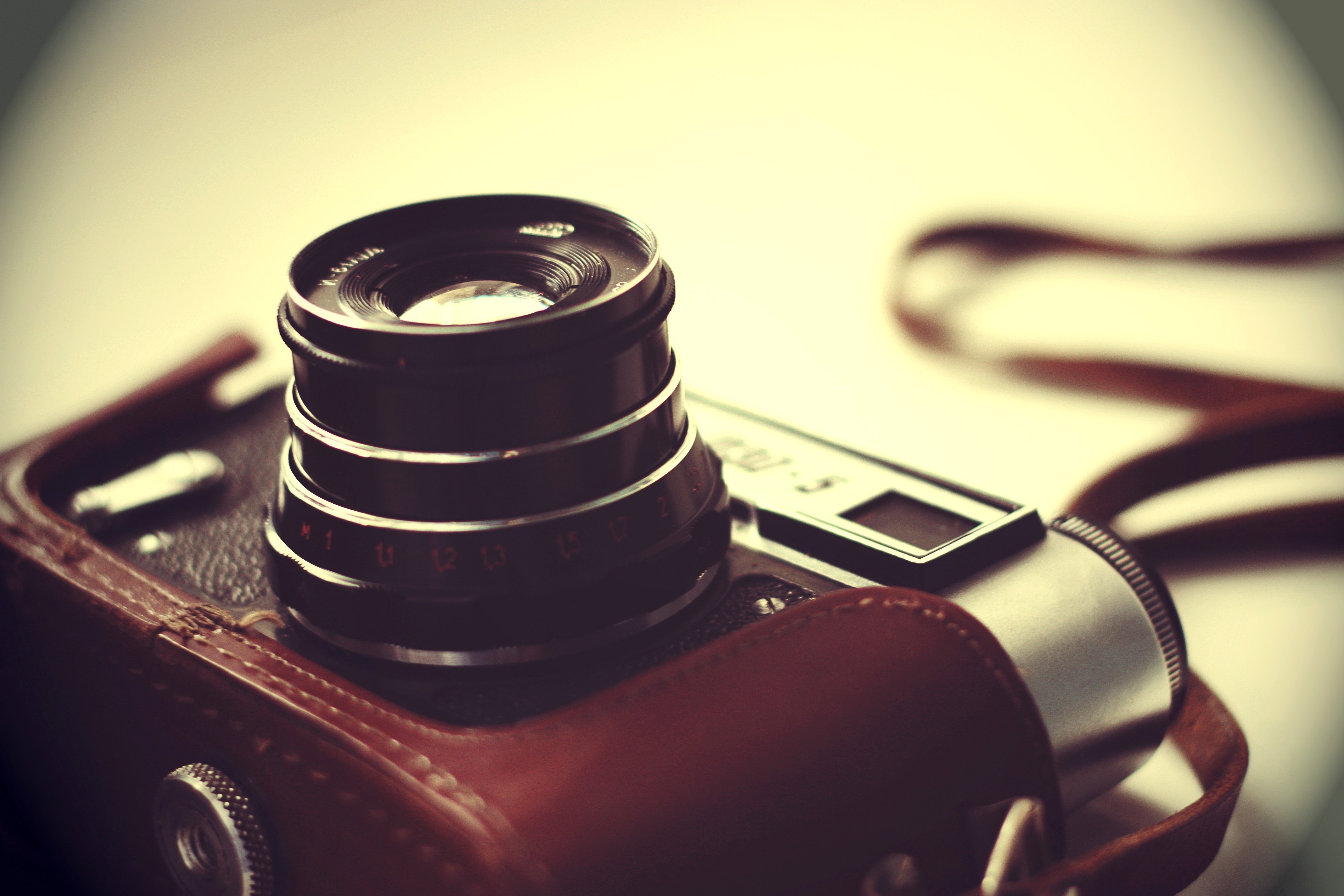 FED-5 Retro Camera Closeup HD Wallpaper