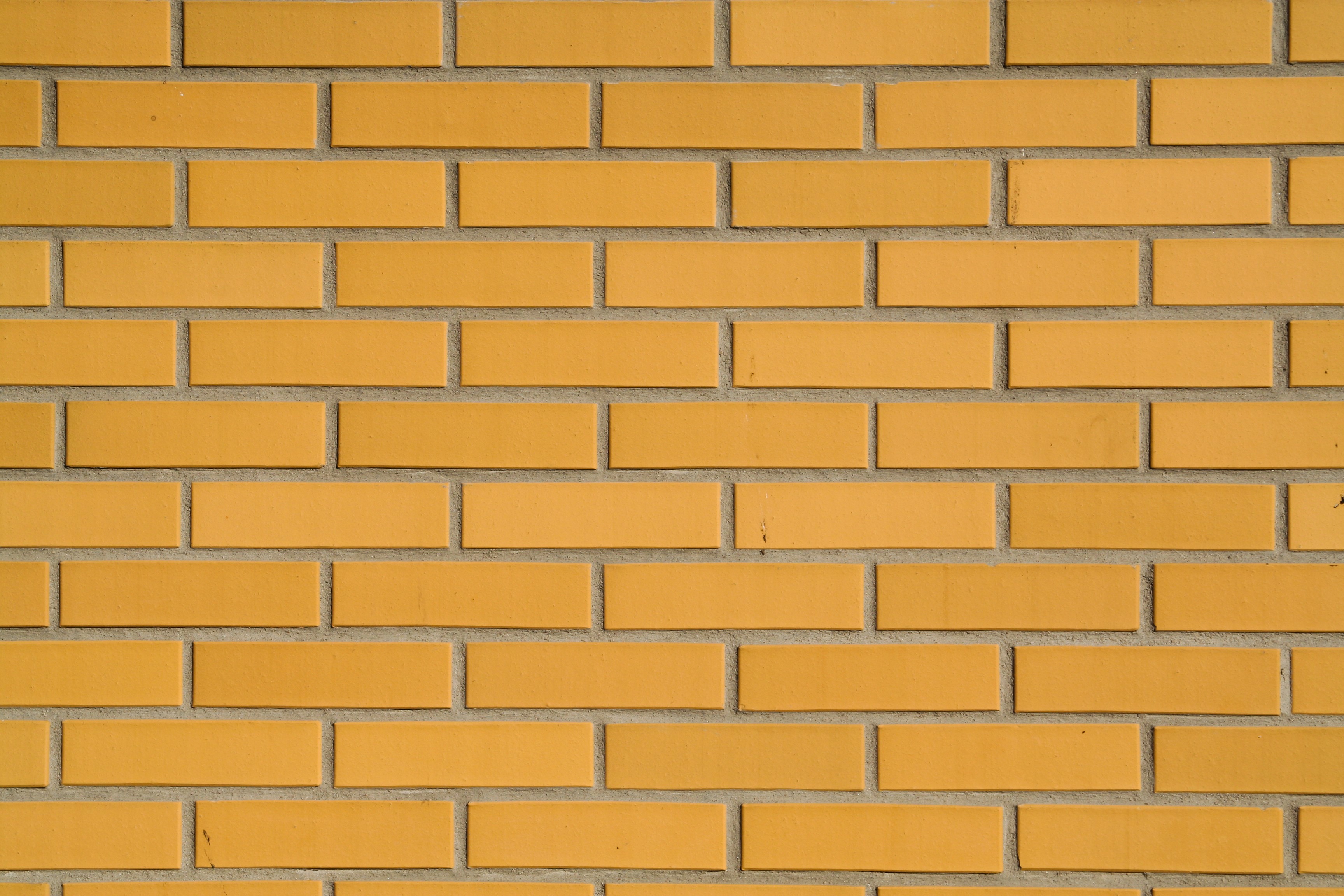 Yellow brick wall texture HD Wallpaper