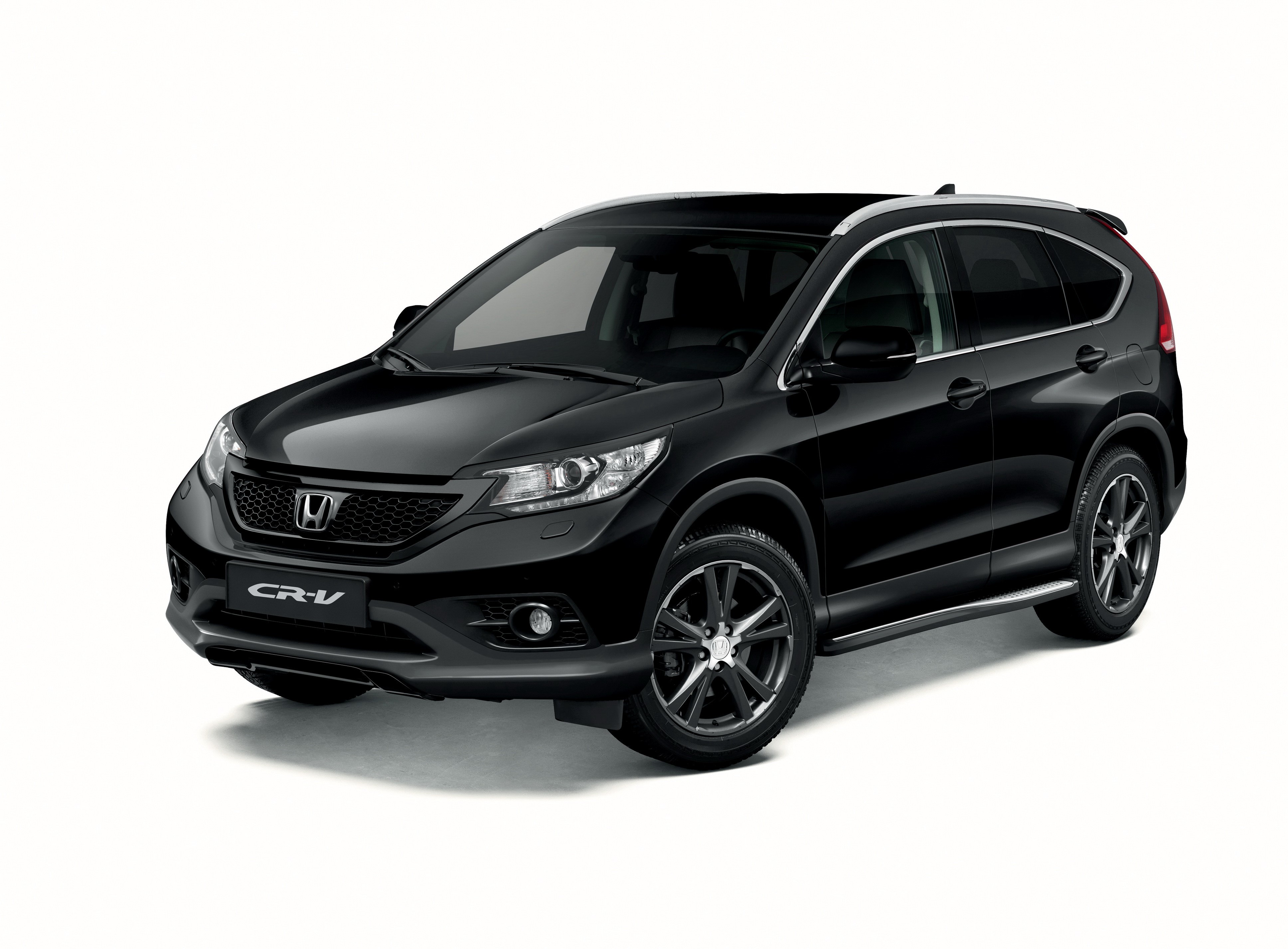 Black 2013 Honda CR-V HD Wallpaper